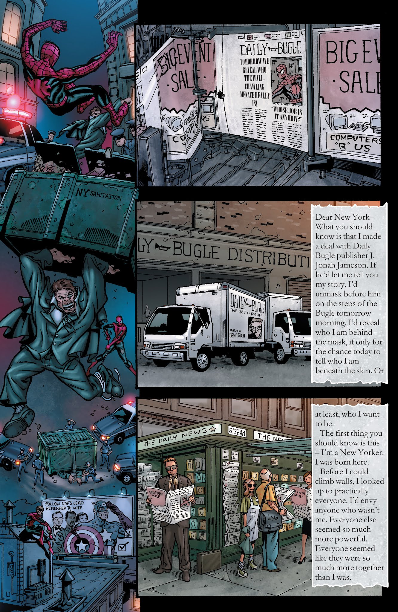 Read online Spider-Man Special: Black and Blue and Read All Over comic -  Issue # Full - 12