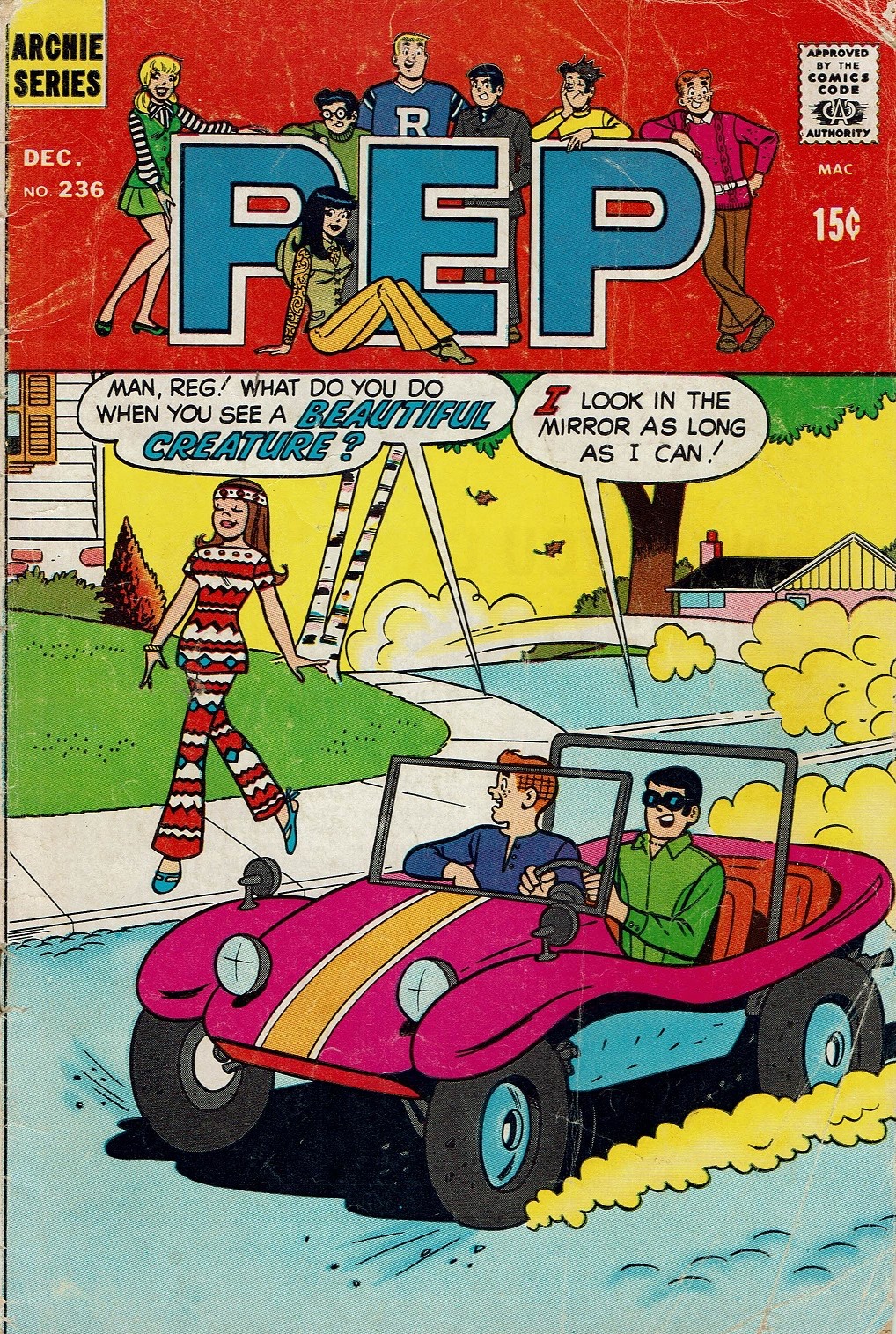Read online Pep Comics comic -  Issue #236 - 1