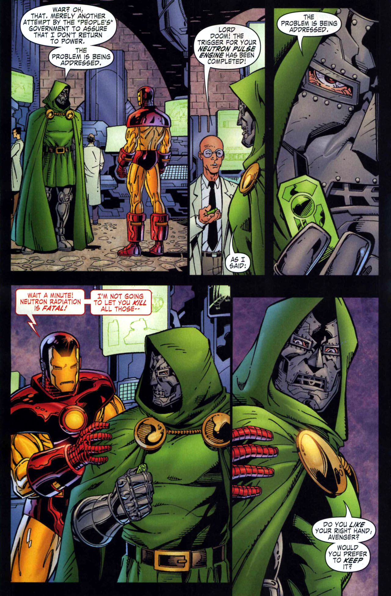 Read online Iron Man: Legacy of Doom comic -  Issue #1 - 12