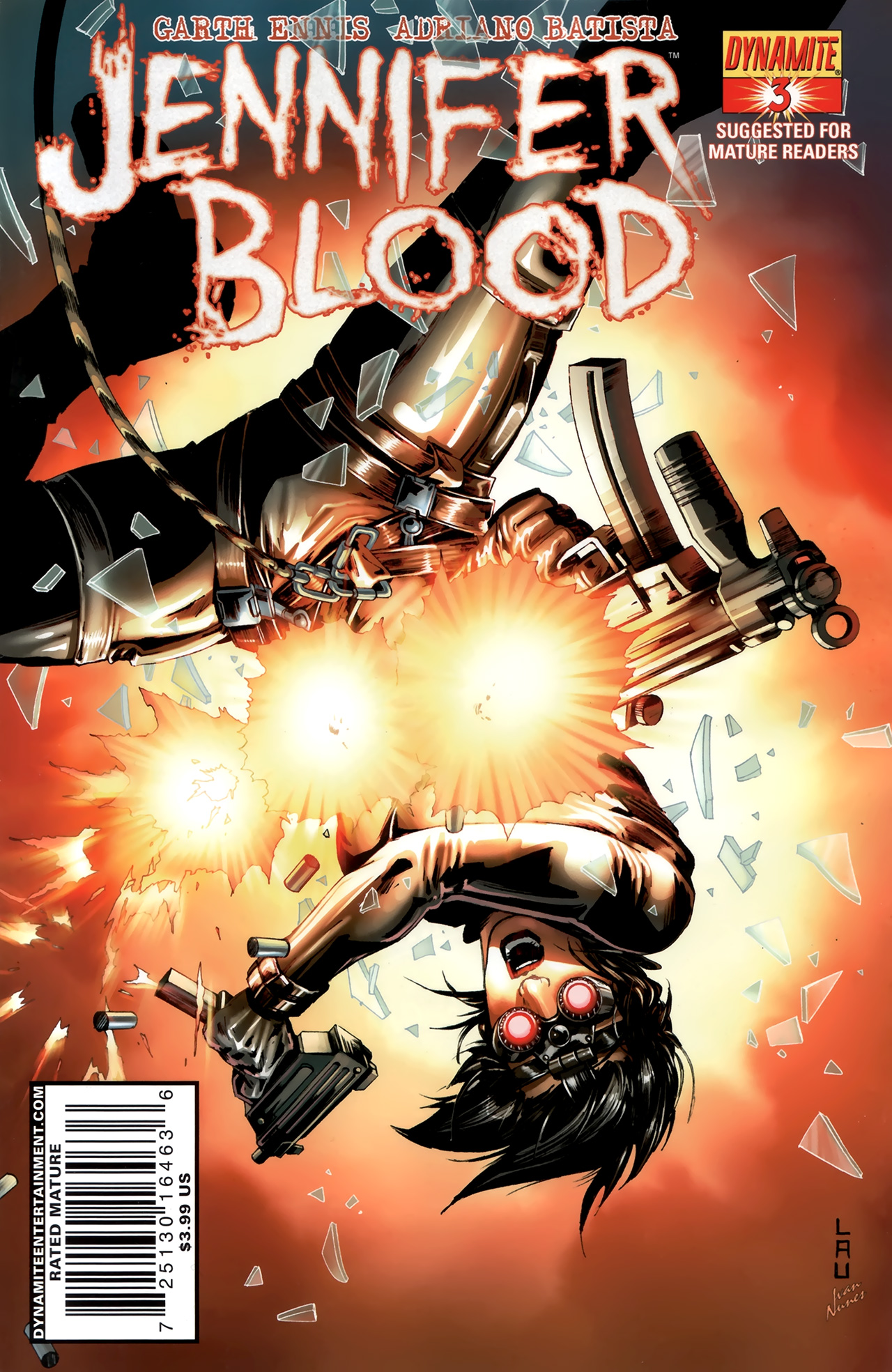 Read online Jennifer Blood comic -  Issue #3 - 2