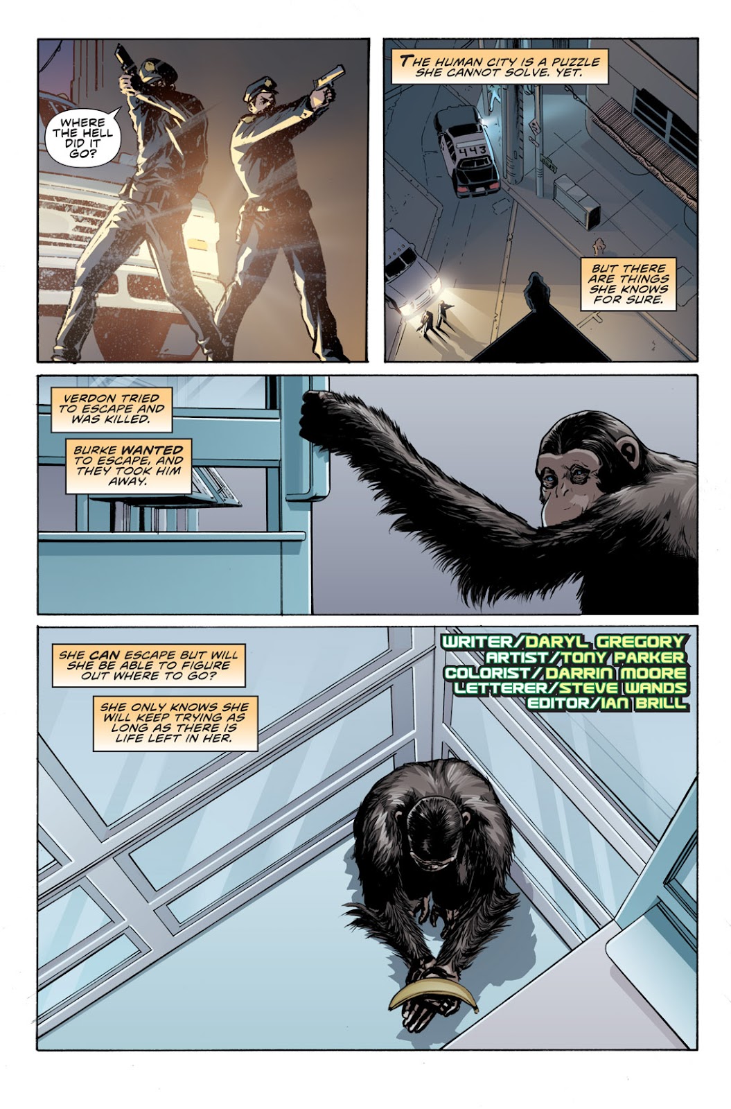 Rise of the Planet of the Apes Prequel issue Full - Page 37