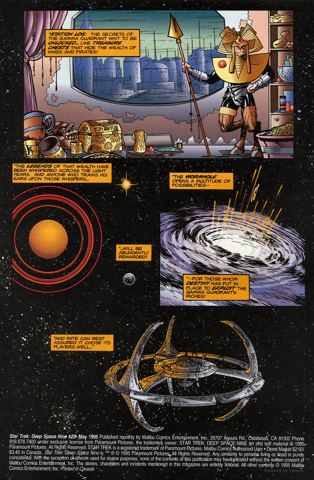 Read online Star Trek: Deep Space Nine (1993) comic -  Issue #22 - 3
