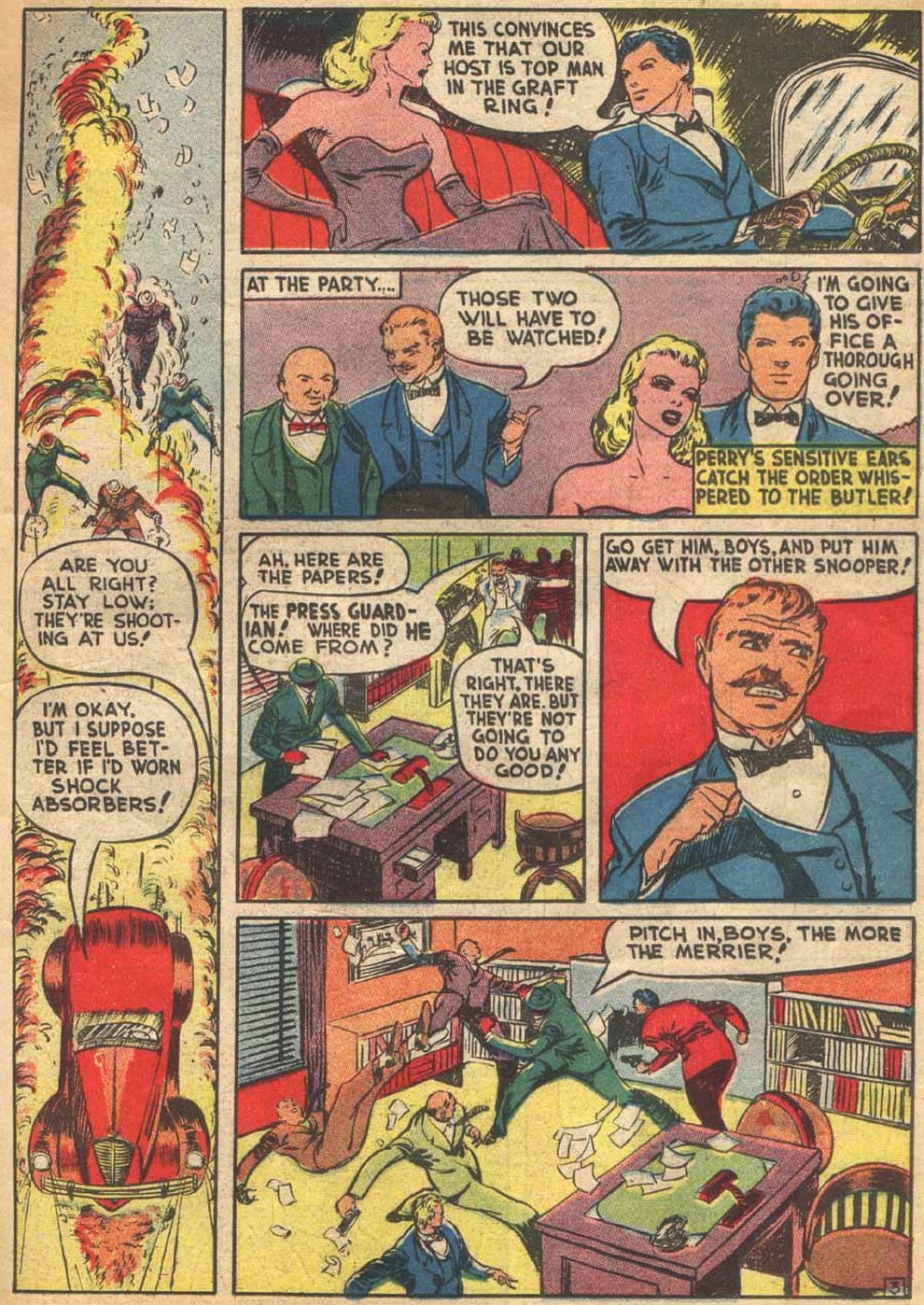 Read online Pep Comics comic -  Issue #4 - 23