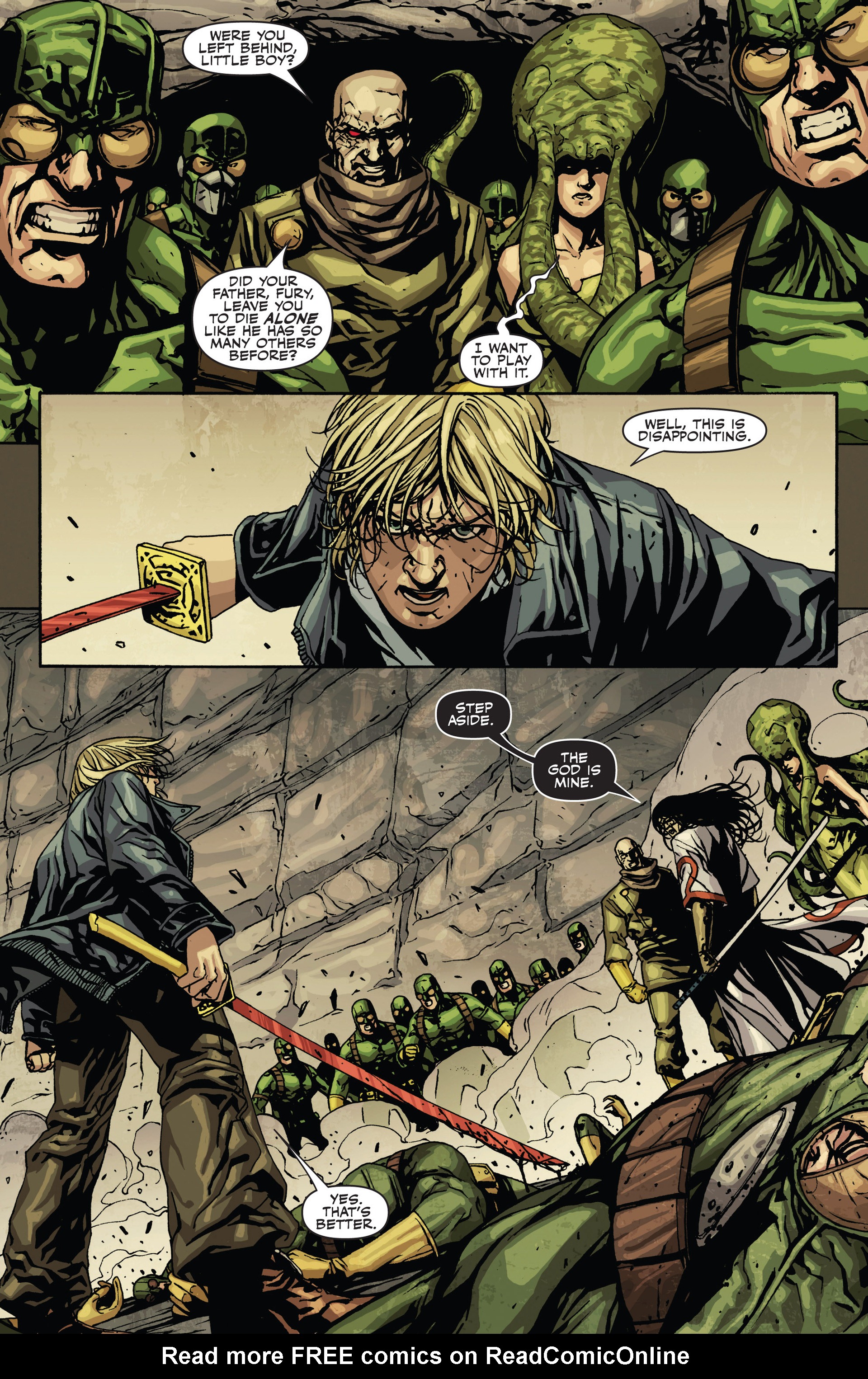 Read online Secret Warriors comic -  Issue #21 - 17