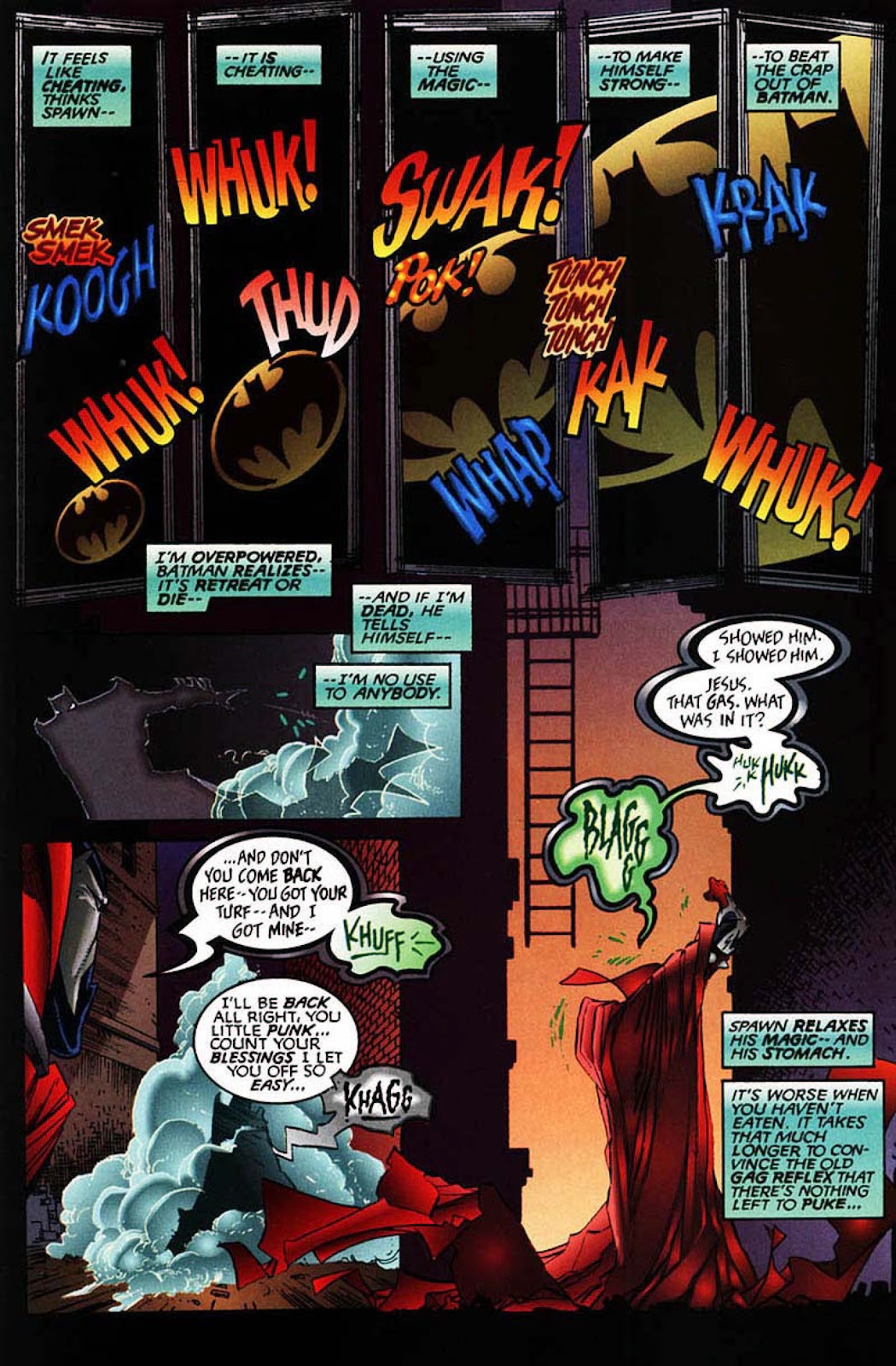 Spawn-Batman issue Full - Page 22