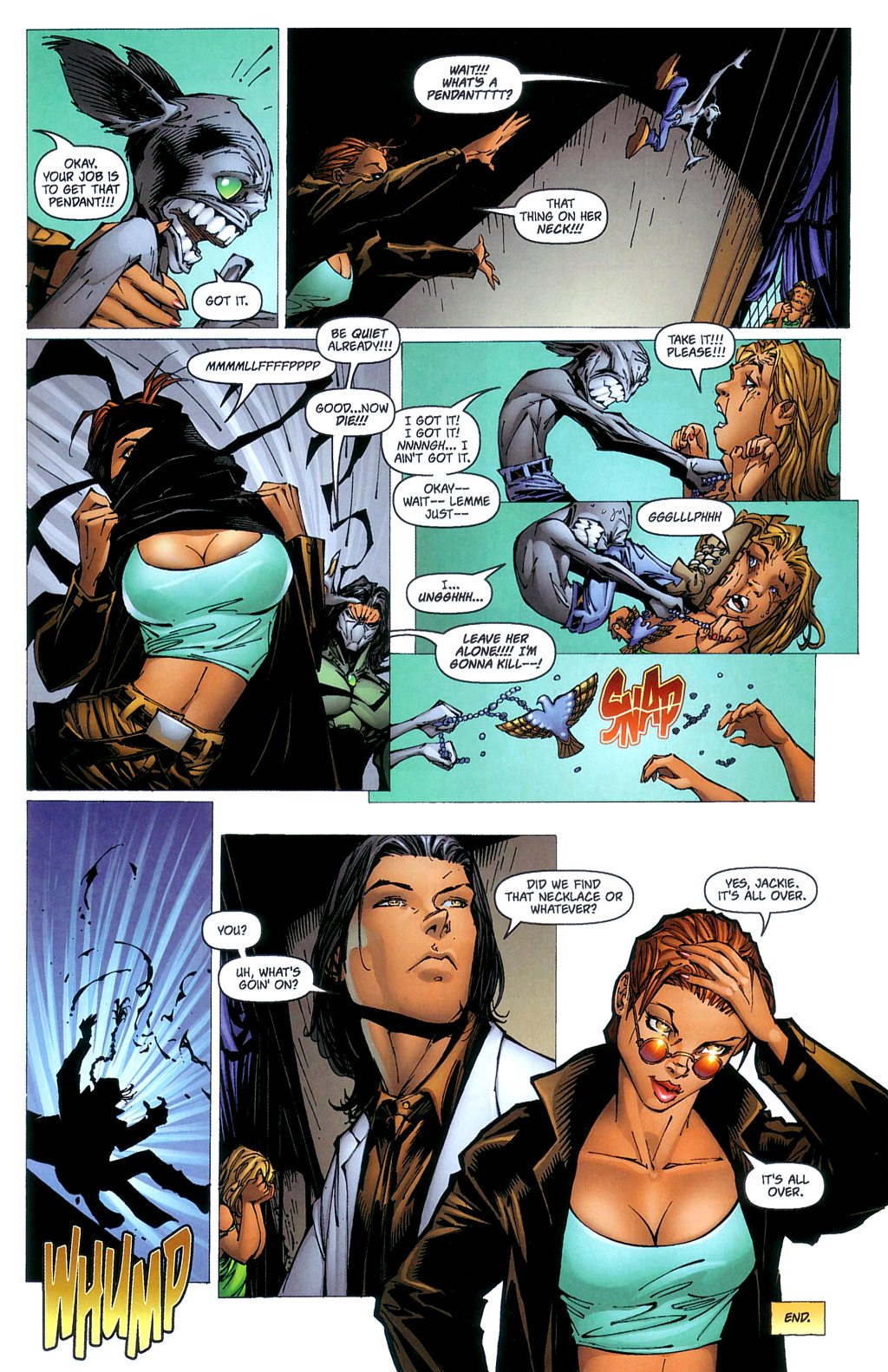 Read online The Darkness and Tomb Raider comic -  Issue # Full - 30