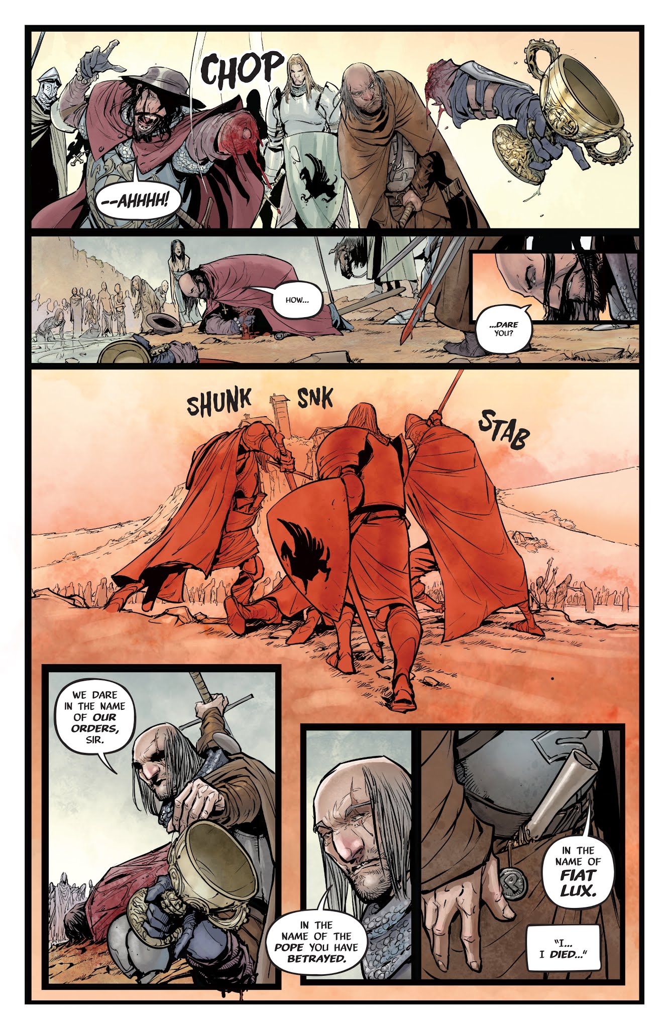 Read online Pestilence: A Story of Satan comic -  Issue #1 - 9