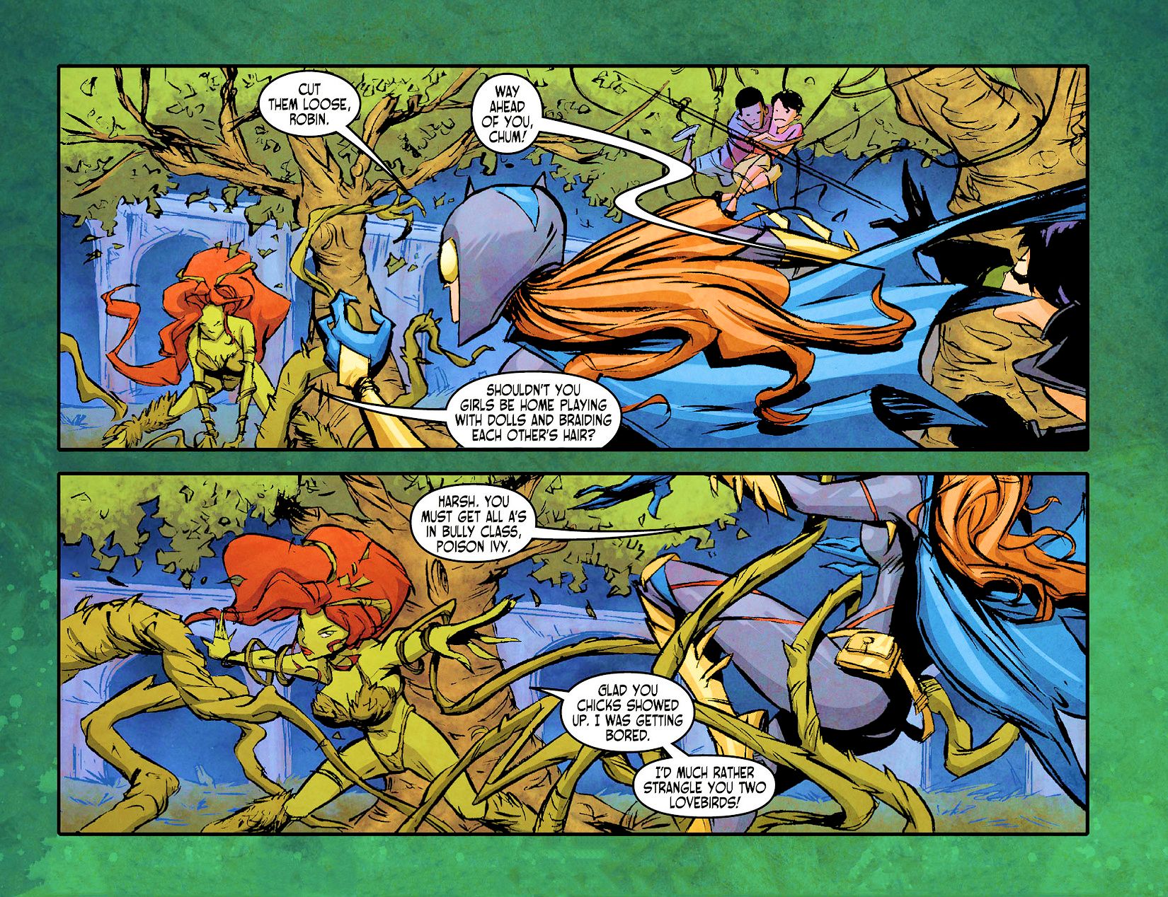 Read online Ame-Comi: Batgirl comic -  Issue #1 - 11