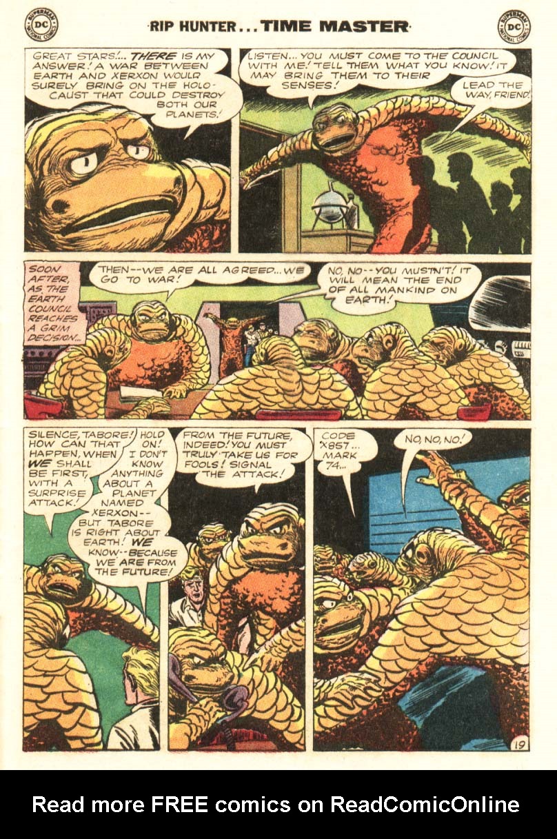 Read online Rip Hunter...Time Master comic -  Issue #15 - 23