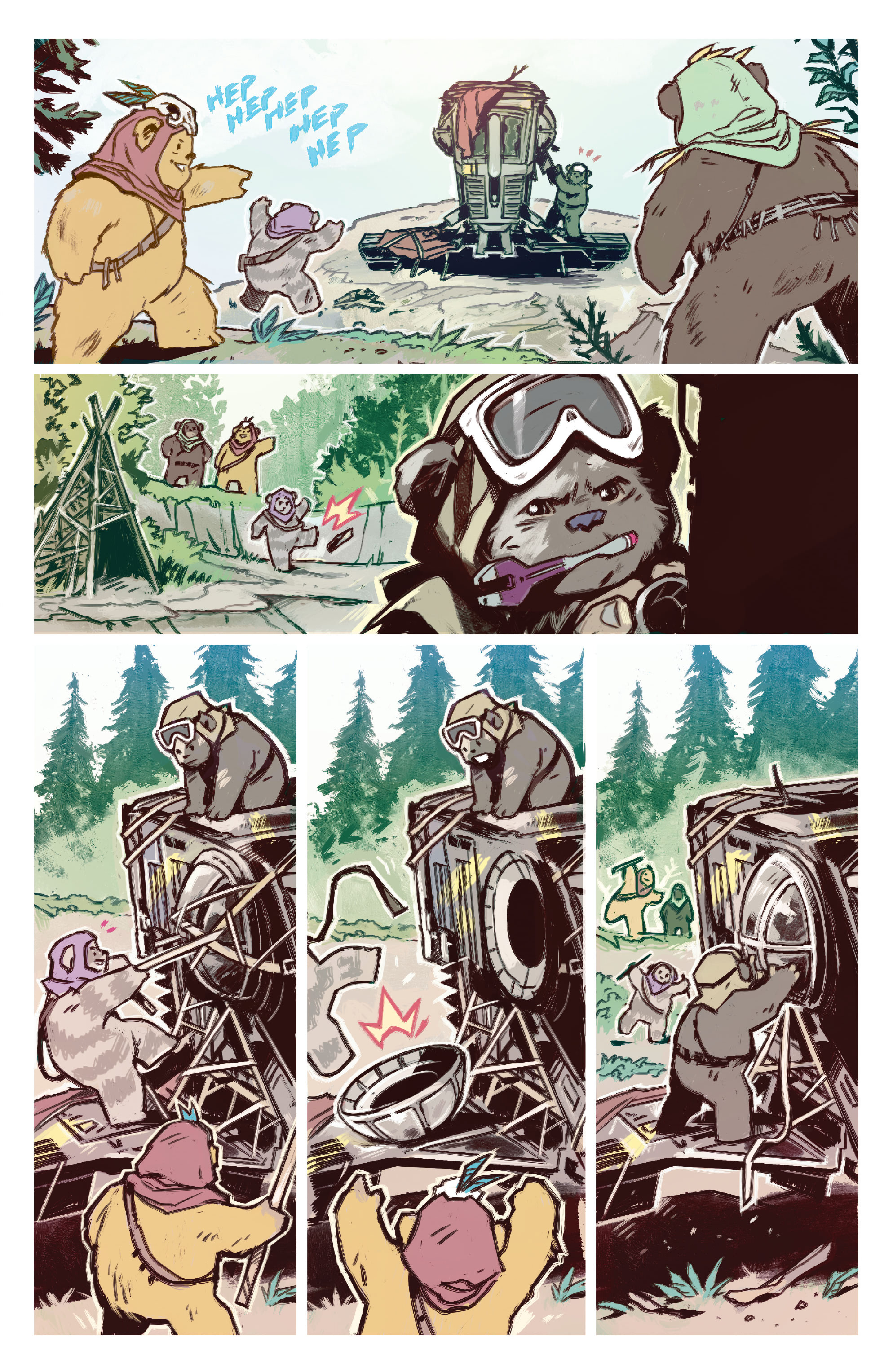 Read online Star Wars: Return Of The Jedi - Ewoks comic -  Issue #1 - 26