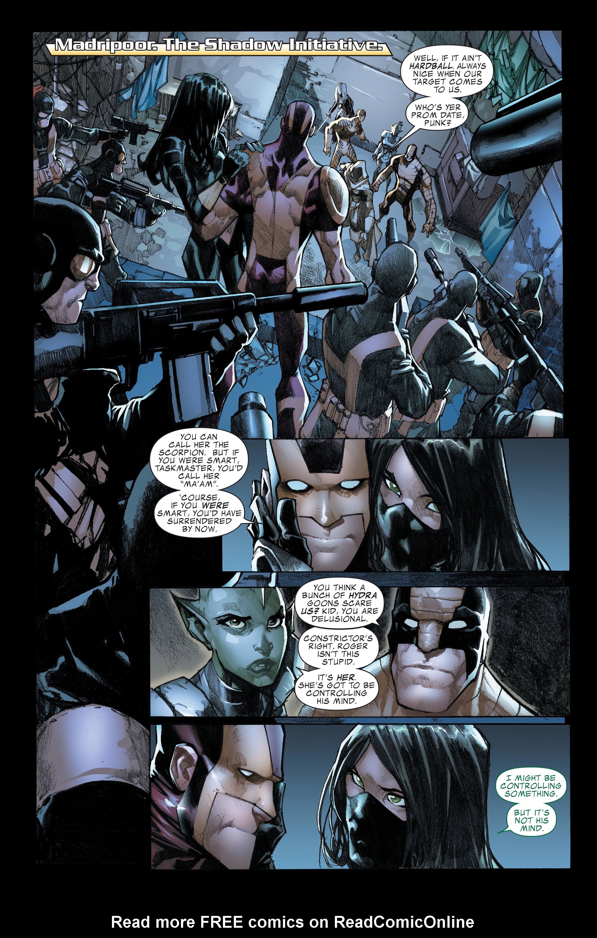 Read online Avengers: The Initiative comic -  Issue #23 - 7