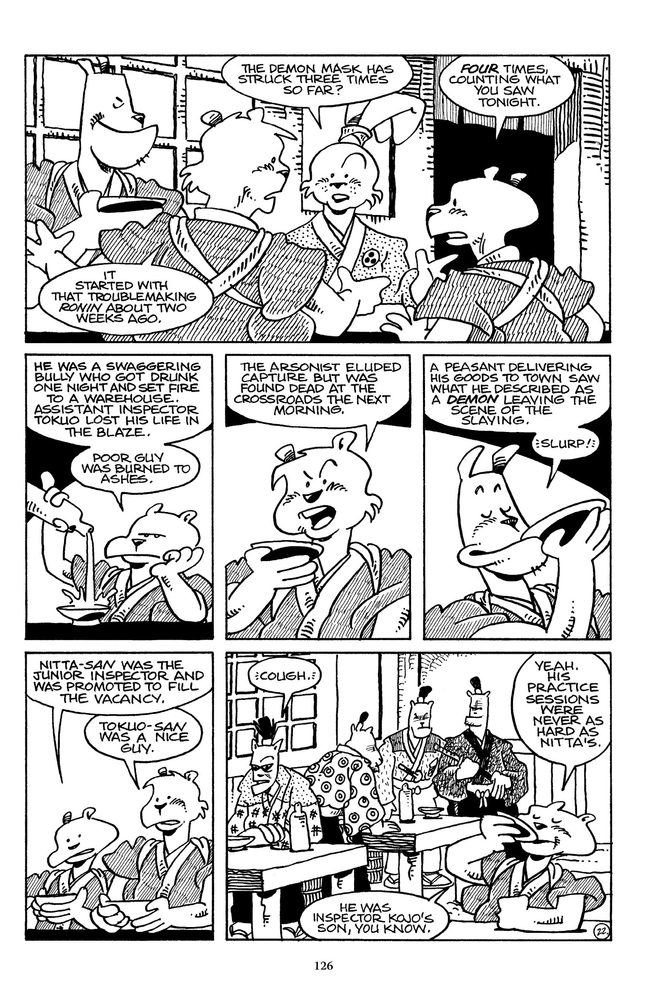 Read online The Usagi Yojimbo Saga comic -  Issue # TPB 3 - 124