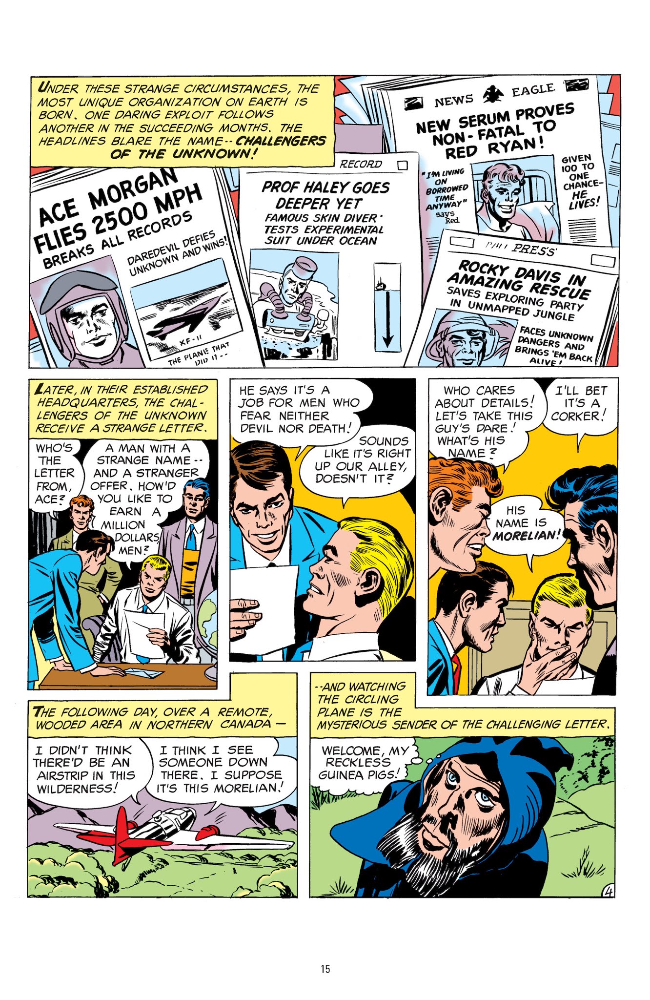 Read online Challengers of the Unknown by Jack Kirby comic -  Issue # TPB (Part 1) - 15