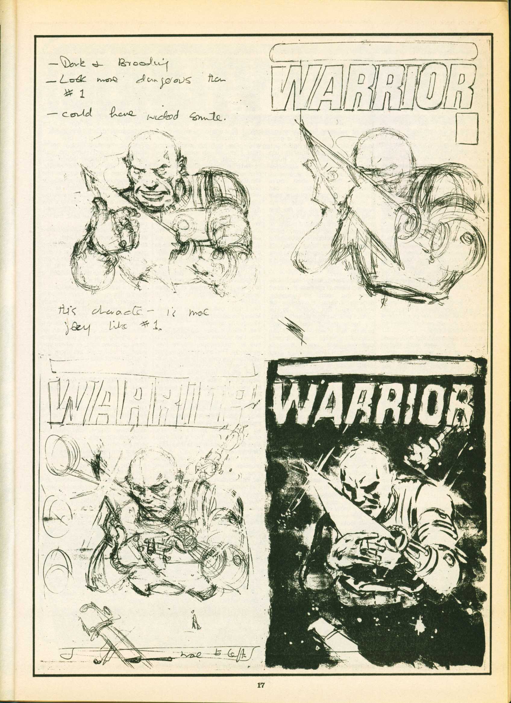 Read online Warrior comic -  Issue #19 - 17