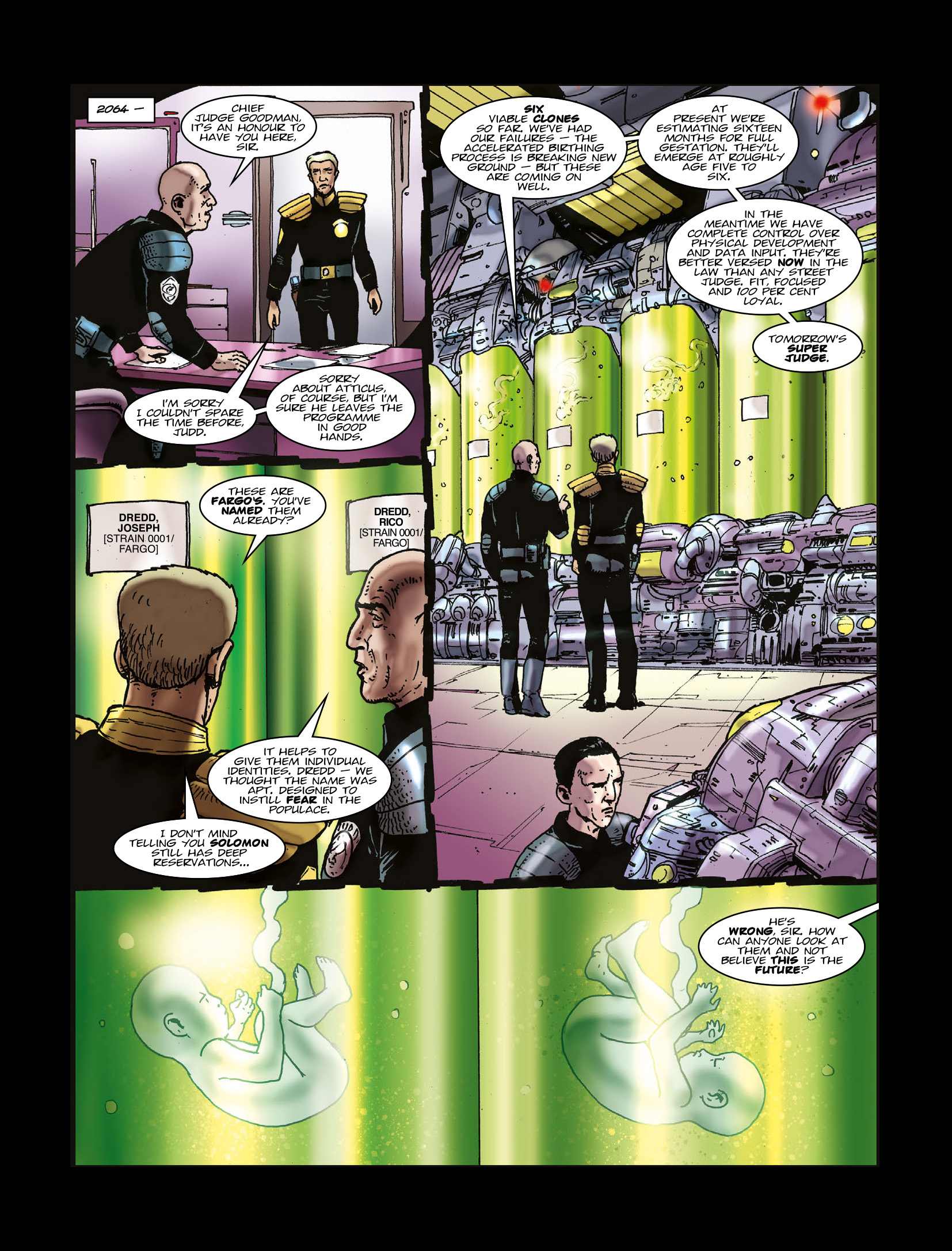 Read online Essential Judge Dredd: Origins comic -  Issue # TPB (Part 2) - 2