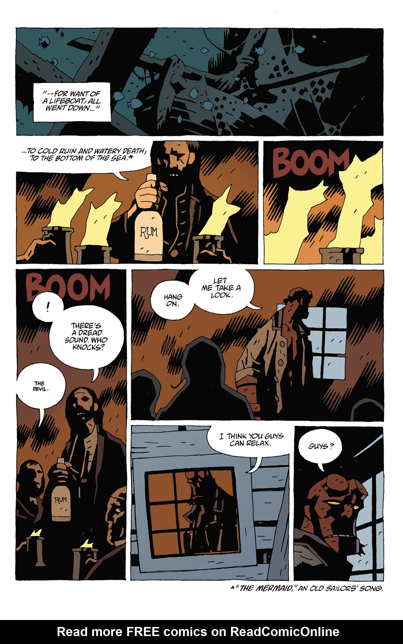 Read online Hellboy: Strange Places comic -  Issue # TPB - 73