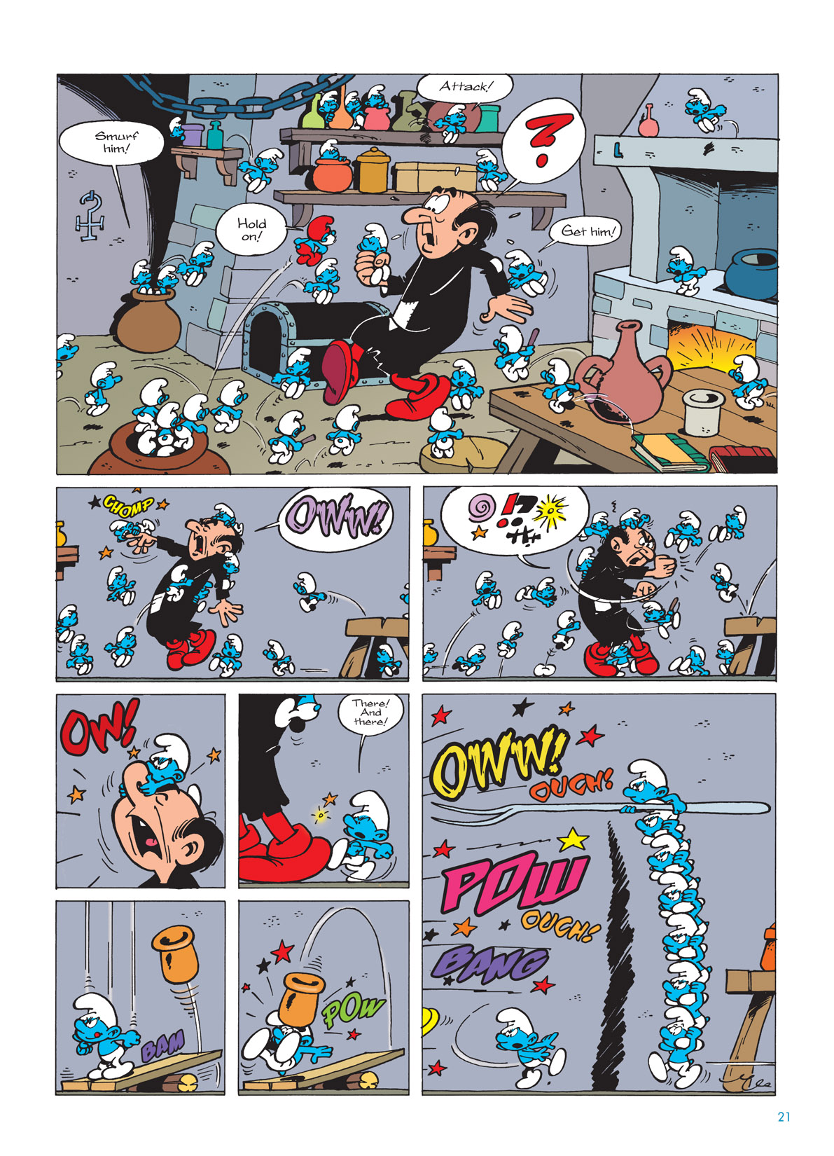 Read online The Smurfs comic -  Issue #9 - 21