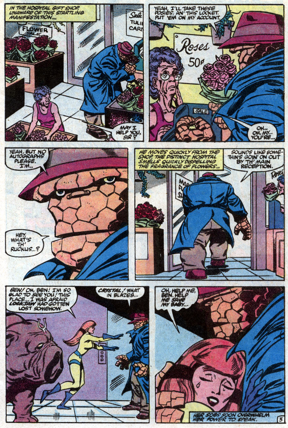 Read online The Thing comic -  Issue #3 - 4