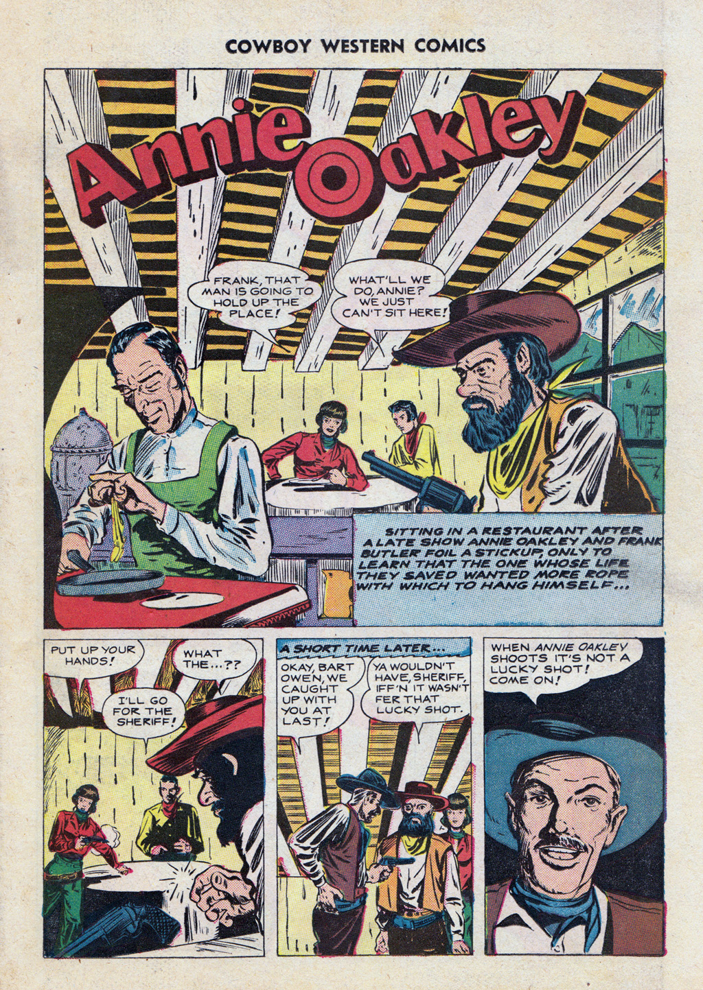 Read online Cowboy Western Comics (1948) comic -  Issue #23 - 3