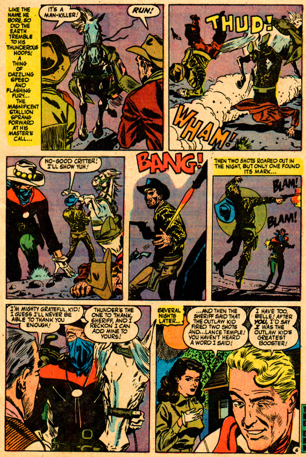 Read online The Outlaw Kid (1970) comic -  Issue #17 - 7