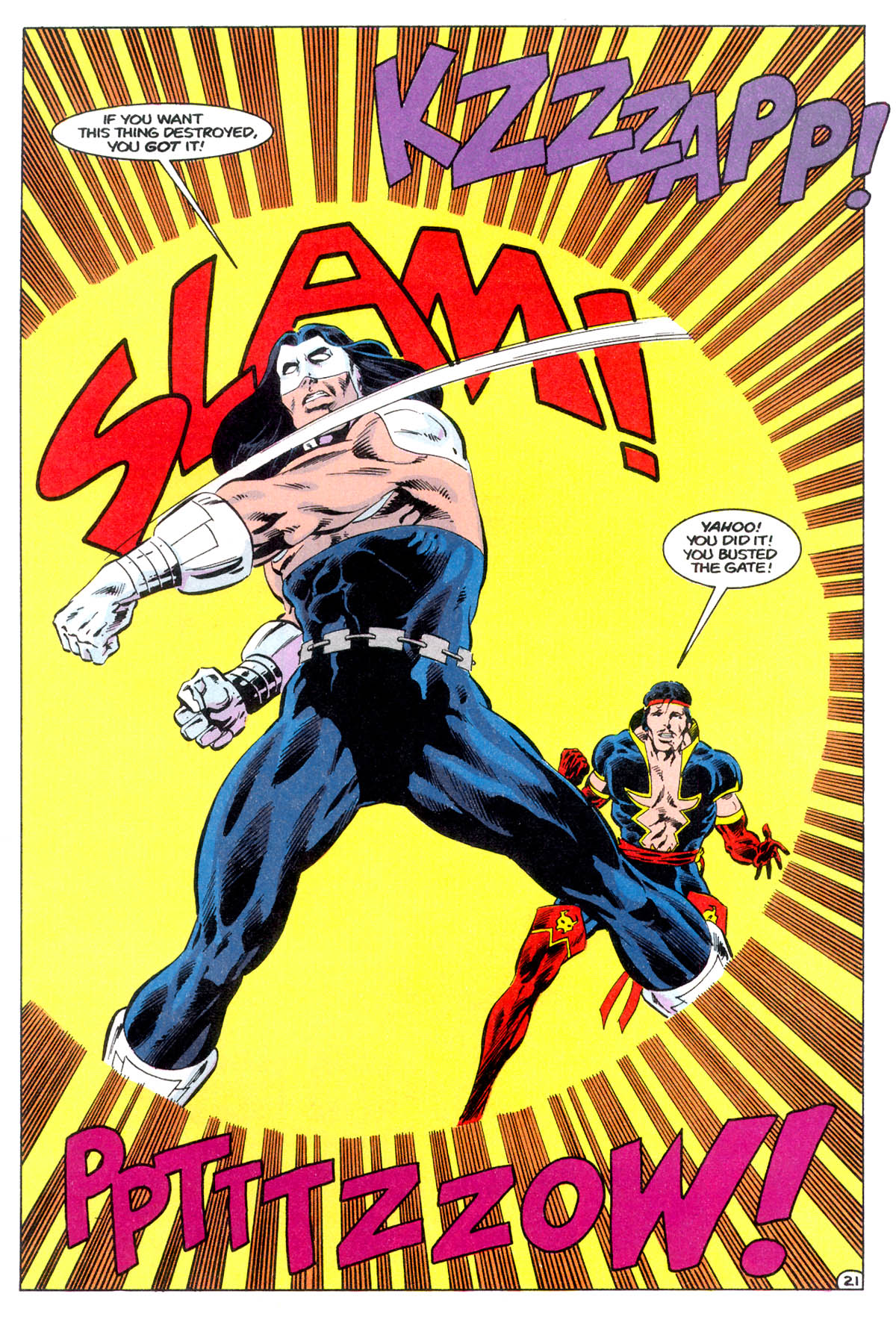 Read online Justice Machine featuring The Elementals comic -  Issue #4 - 23