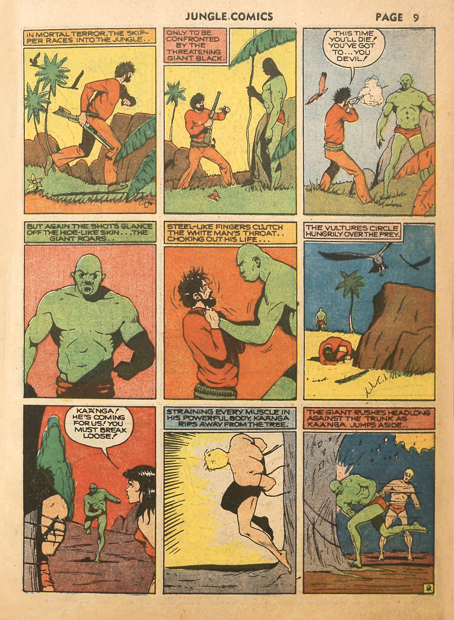 Read online Jungle Comics comic -  Issue #13 - 11
