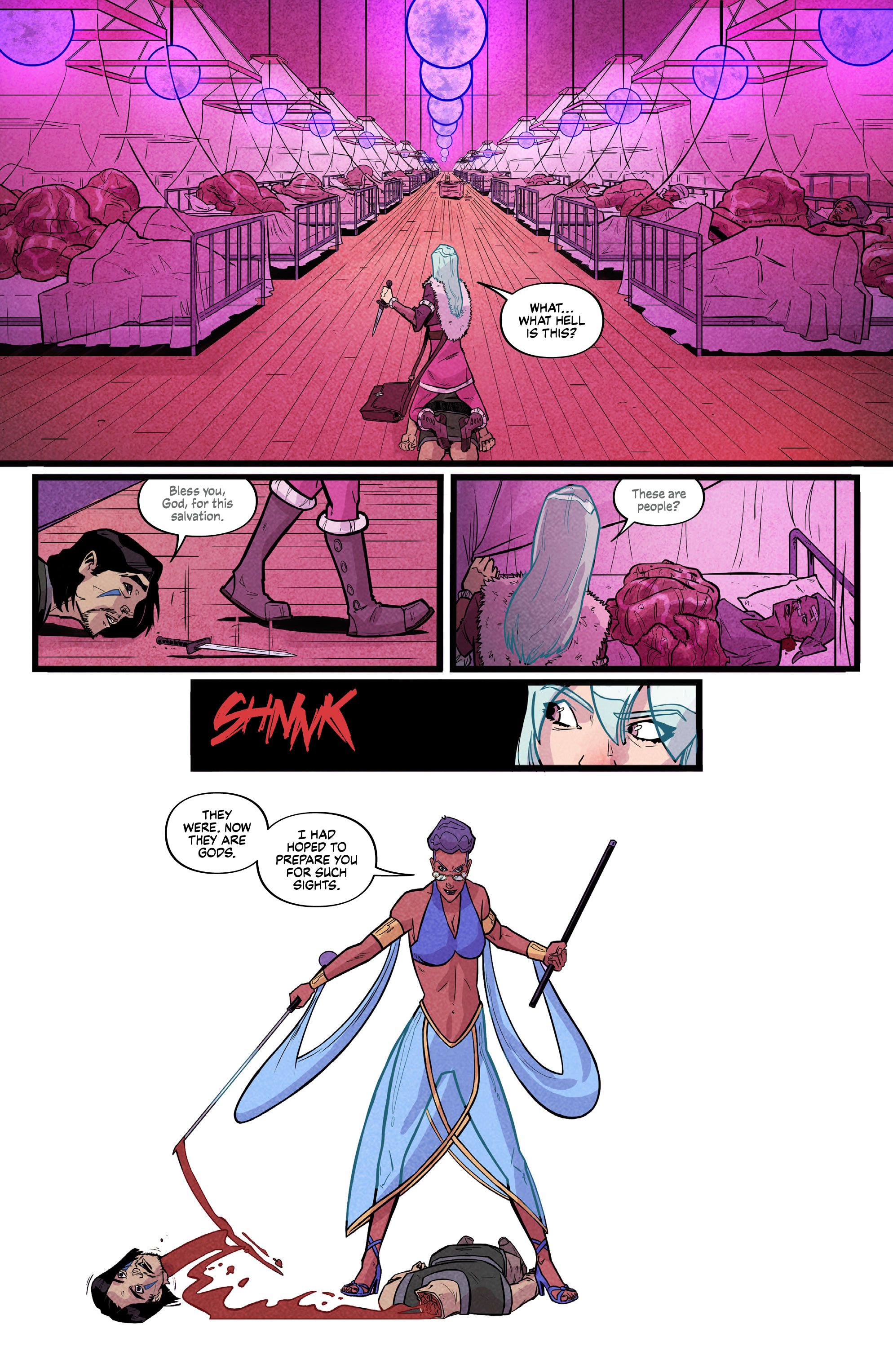 Read online Godfell comic -  Issue #3 - 19