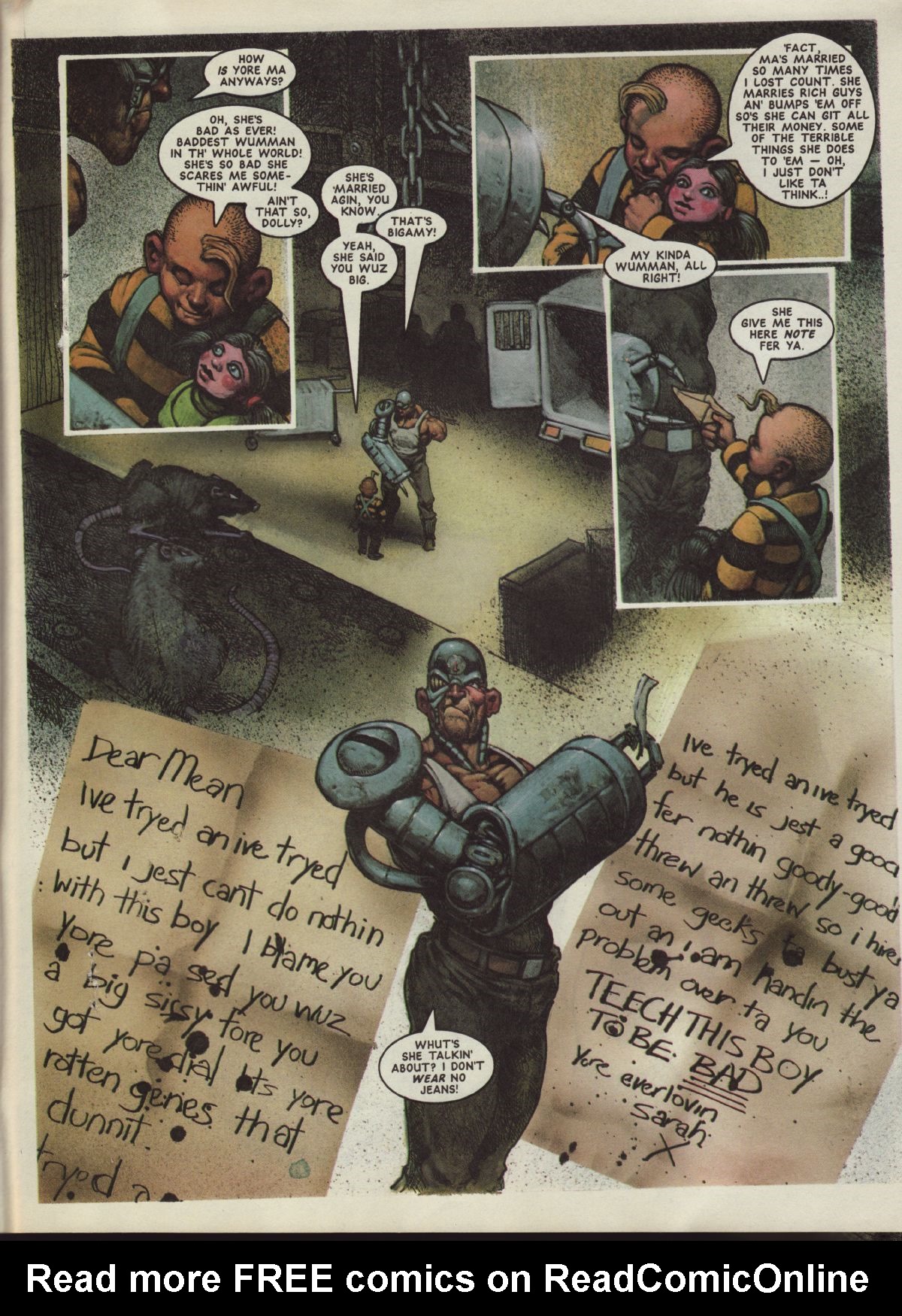 Read online Judge Dredd: The Megazine (vol. 2) comic -  Issue #65 - 27