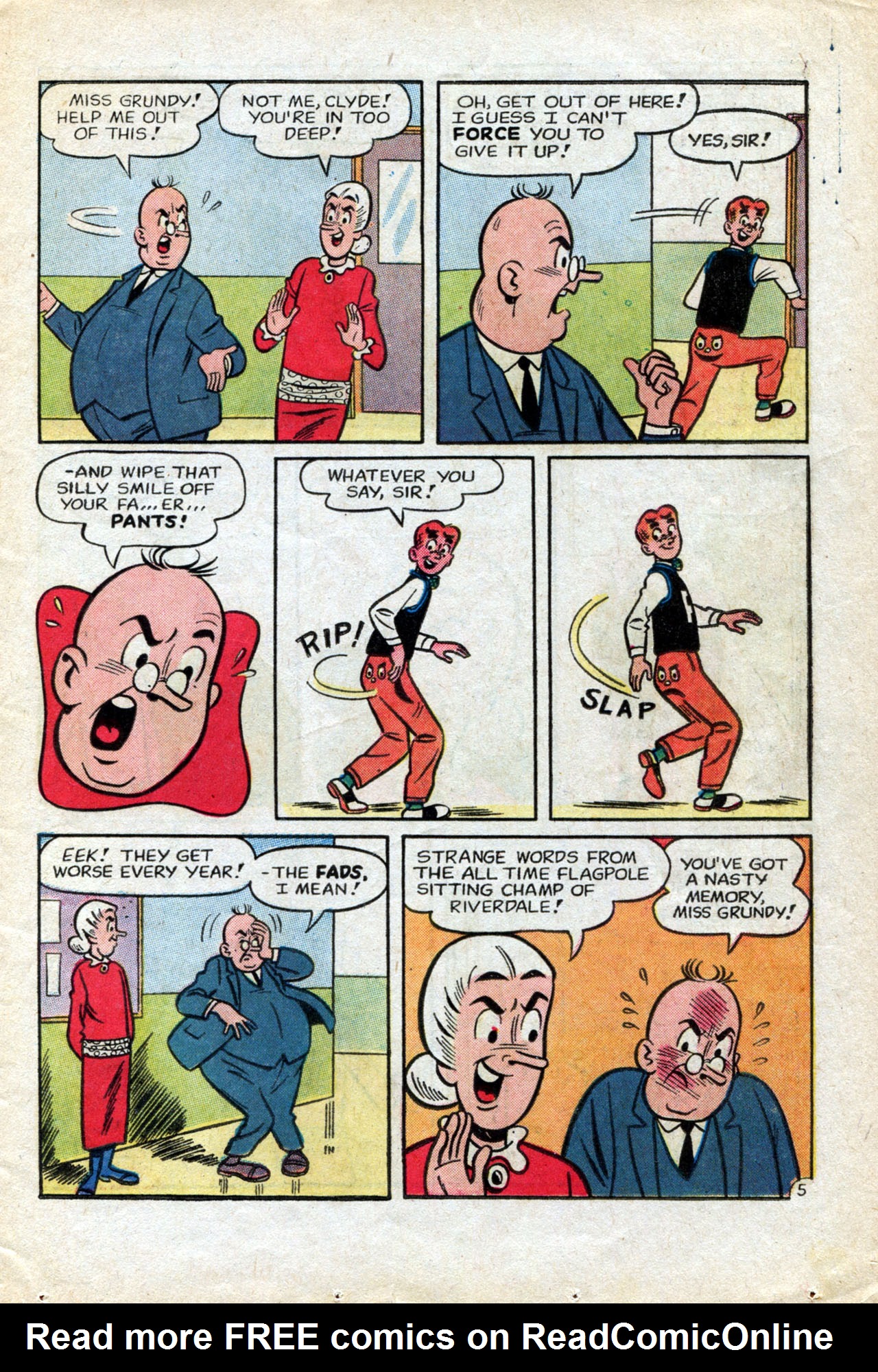 Read online Pep Comics comic -  Issue #156 - 7