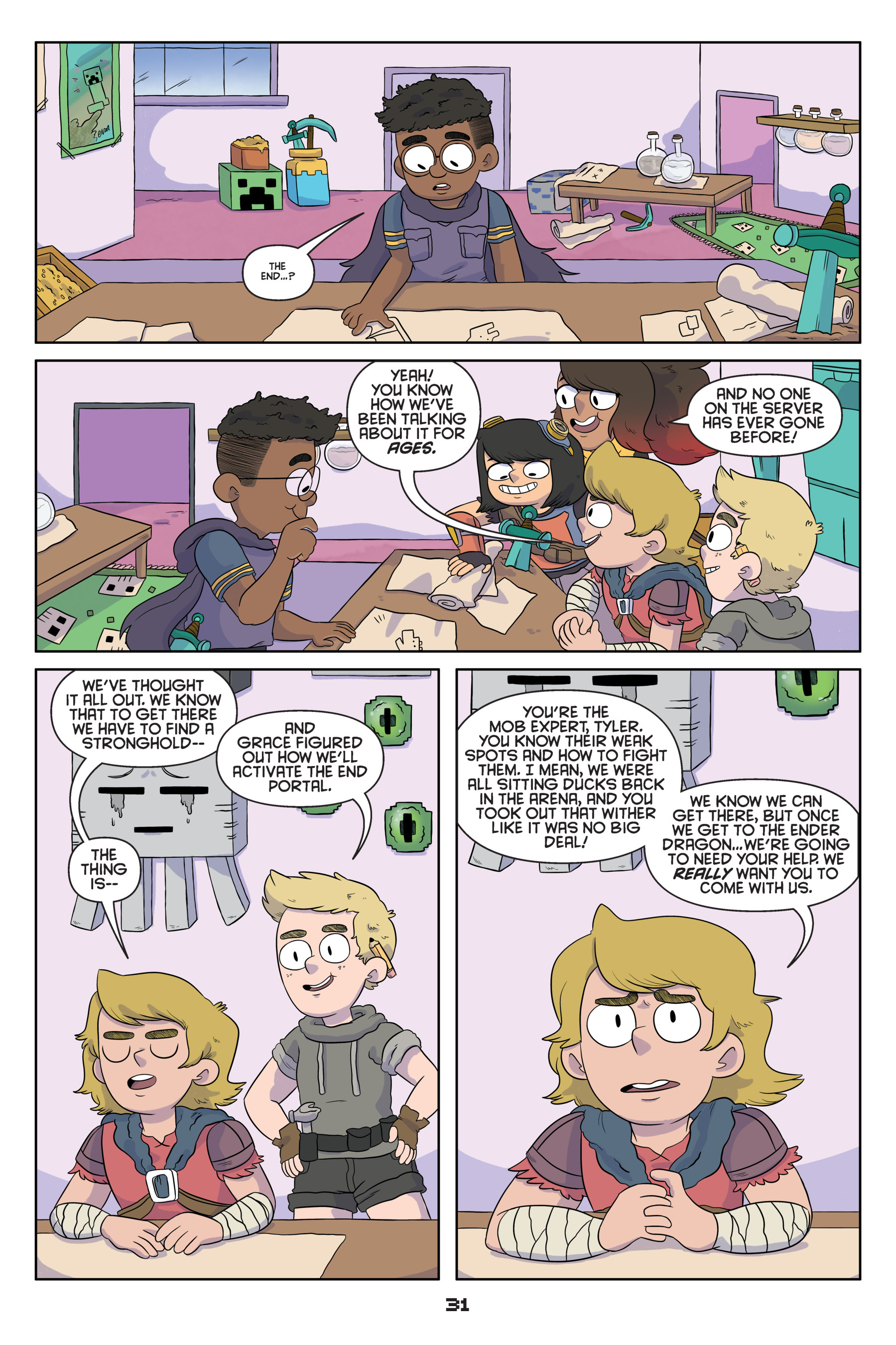 Read online Minecraft comic -  Issue # TPB 1 - 32