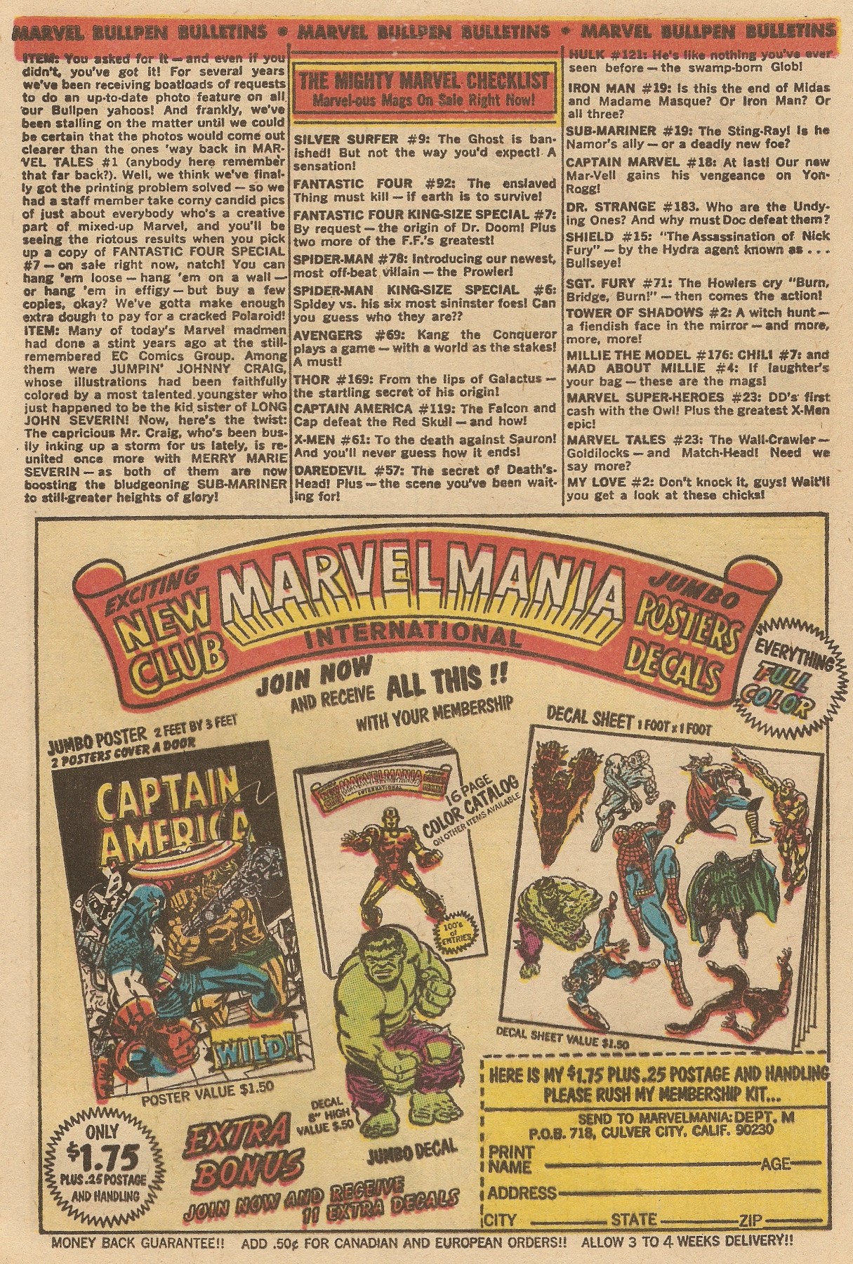 Read online Marvel Tales (1964) comic -  Issue #23 - 23