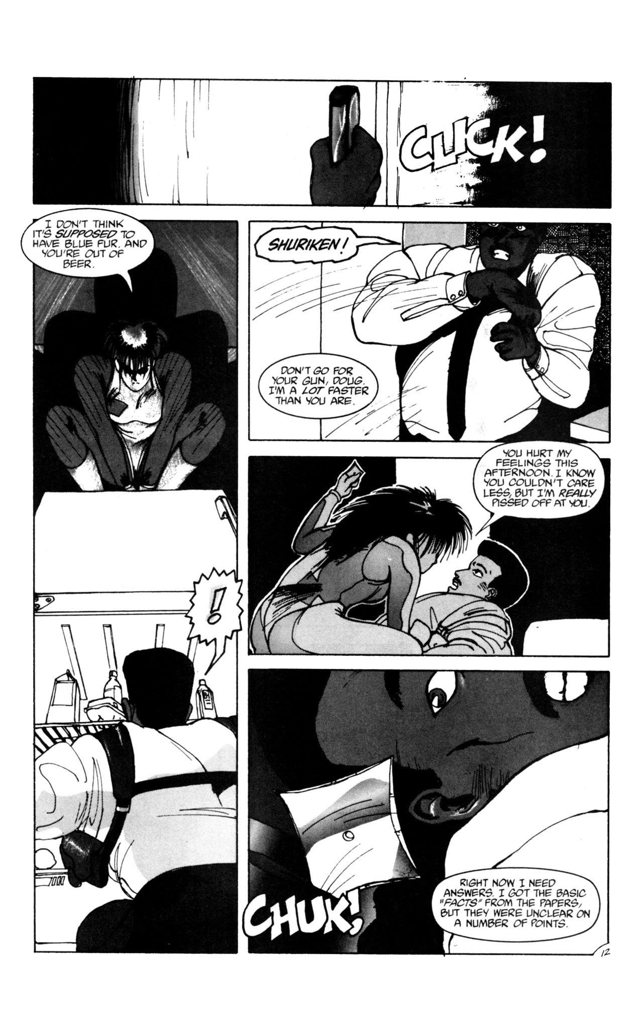 Read online Shuriken (1991) comic -  Issue #1 - 14