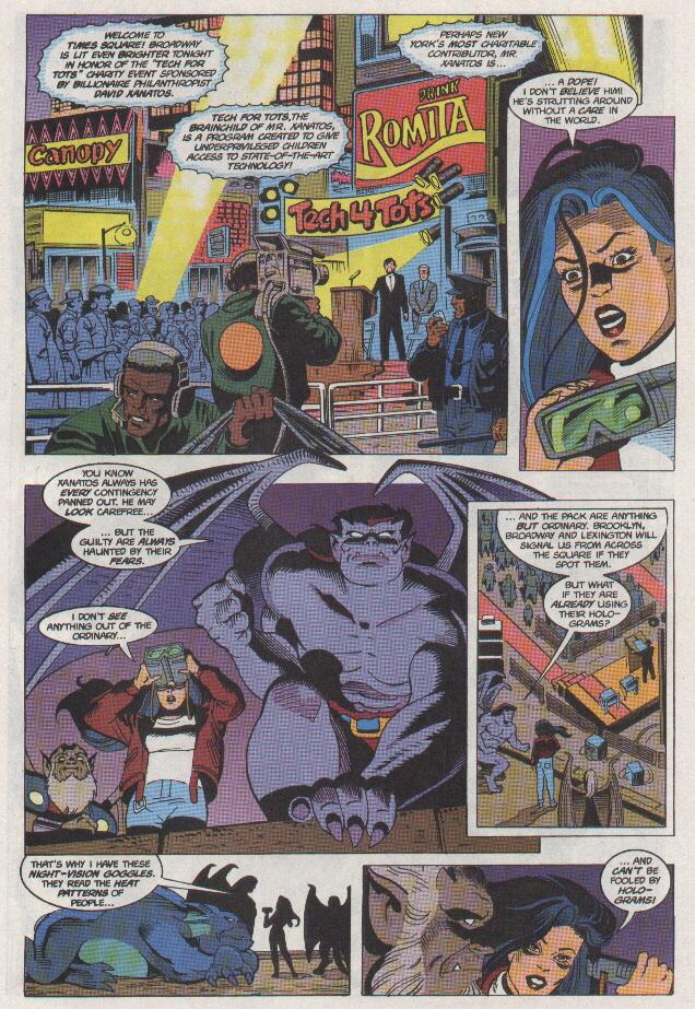 Read online Gargoyles (1995) comic -  Issue #8 - Terror In Times Square - 16