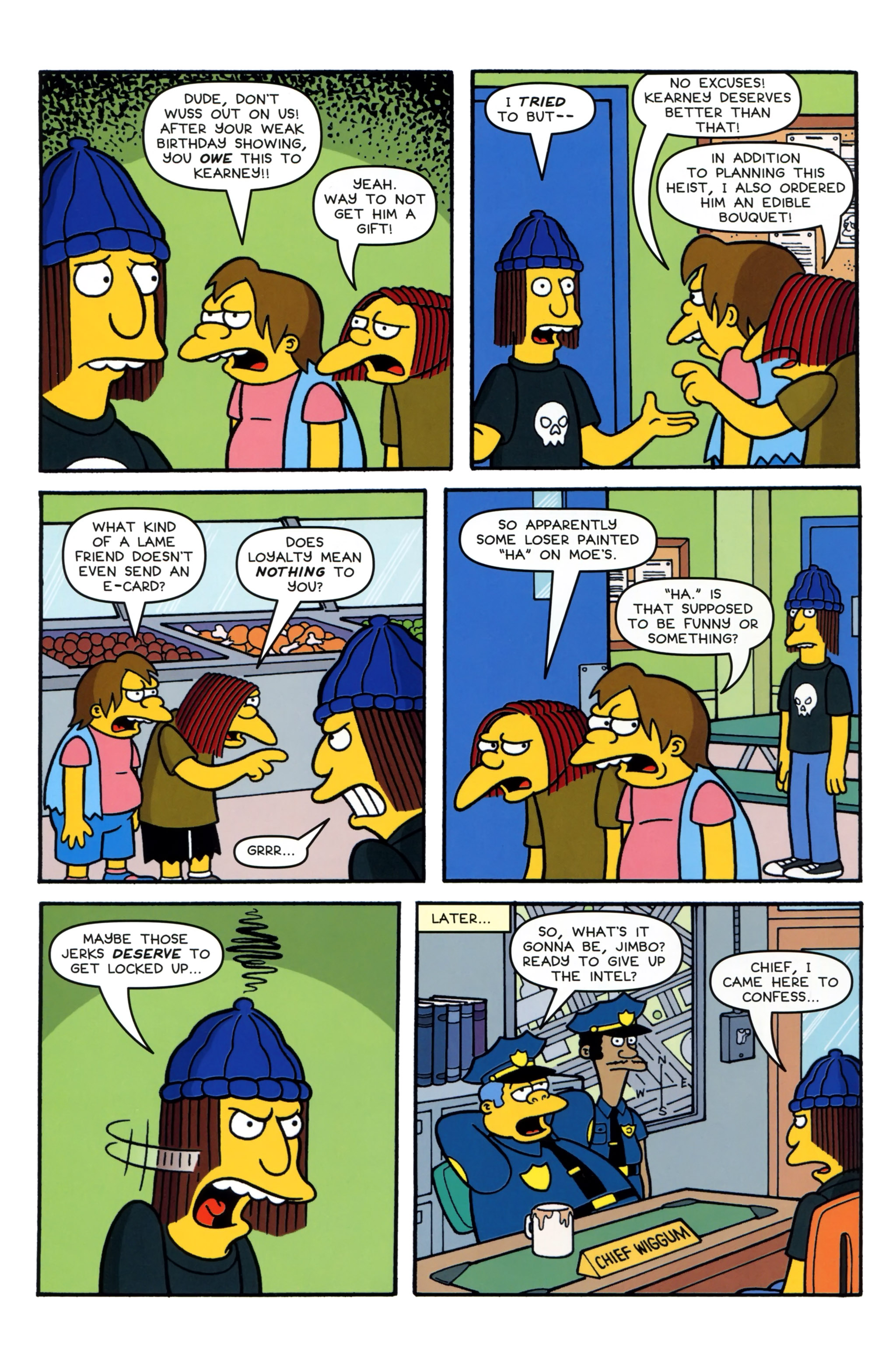 Read online Simpsons One-Shot Wonders: Jimbo comic -  Issue # Full - 25