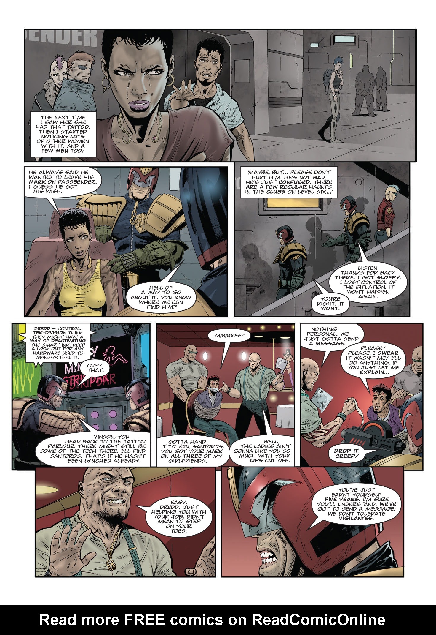 Read online Judge Dredd Megazine (Vol. 5) comic -  Issue #433 - 128