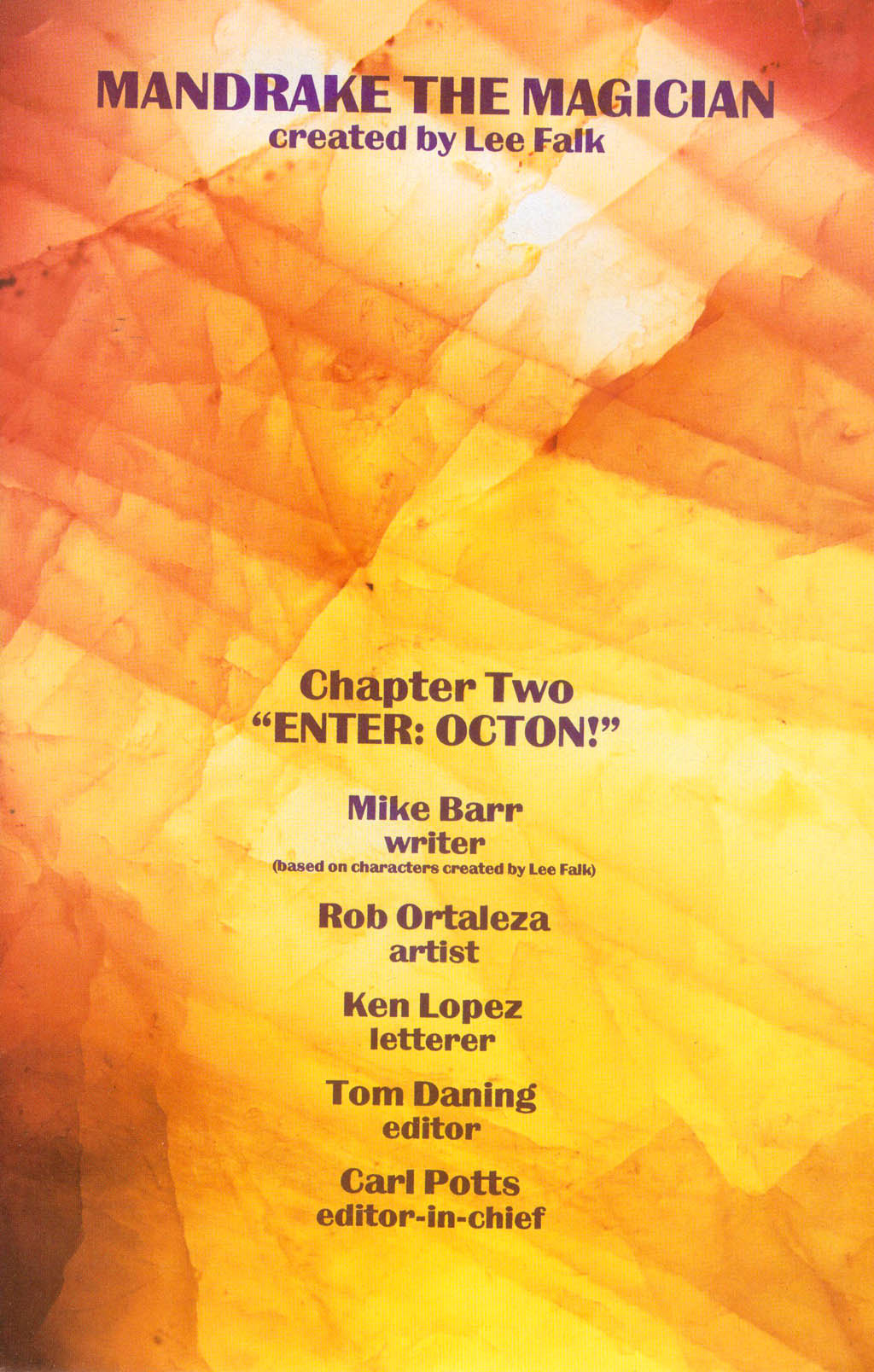 Read online Mandrake the Magician comic -  Issue #2 - 3