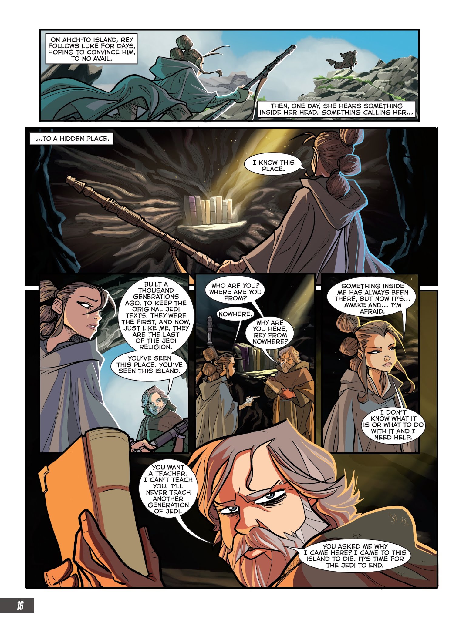 Read online Star Wars: The Last Jedi Graphic Novel Adaptation comic -  Issue # TPB - 18
