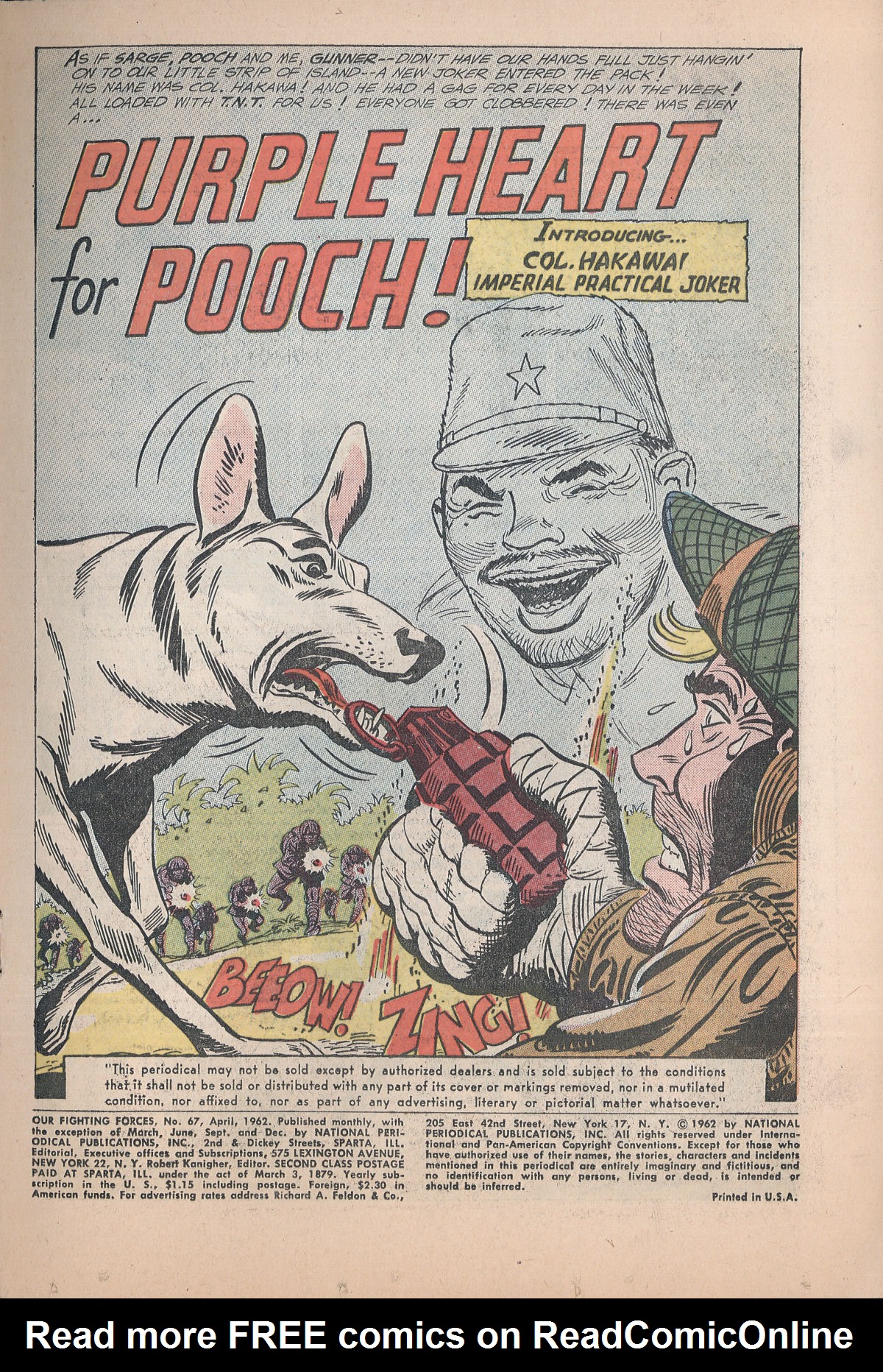 Read online Our Fighting Forces comic -  Issue #67 - 3