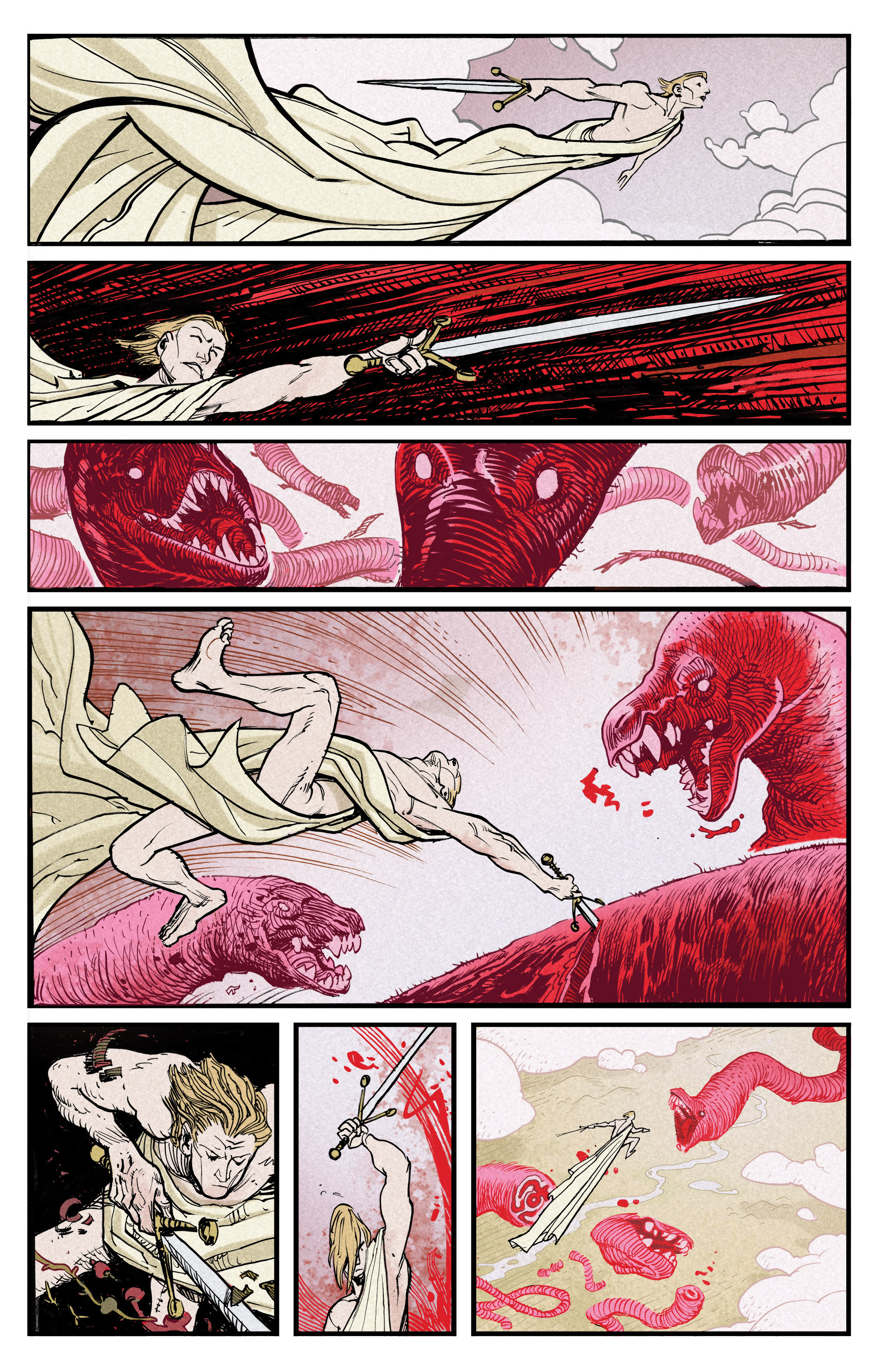 Read online Green Monk: Blood of the Martyrs comic -  Issue # TPB - 35