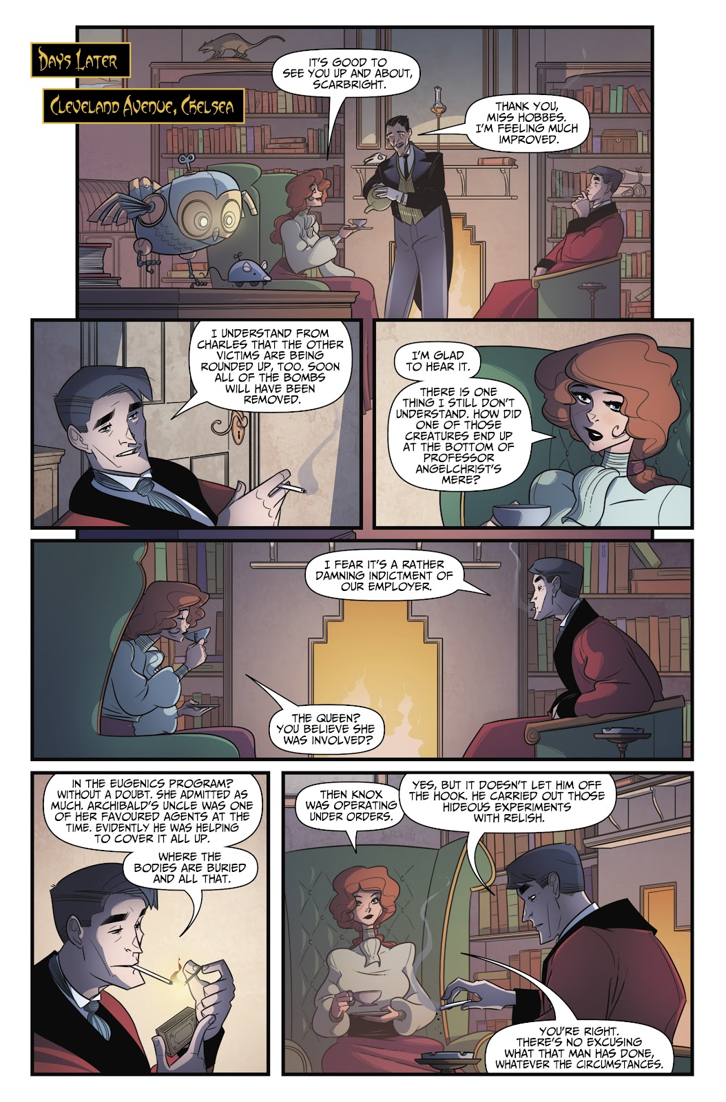 Newbury & Hobbes: The Undying issue 4 - Page 24