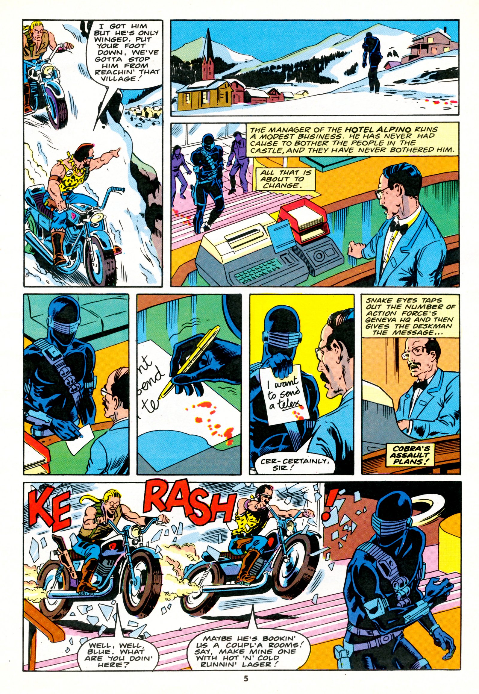 Read online Action Force comic -  Issue #5 - 5