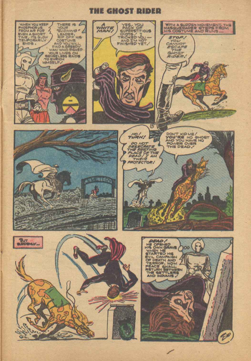 Read online The Ghost Rider (1950) comic -  Issue #13 - 33