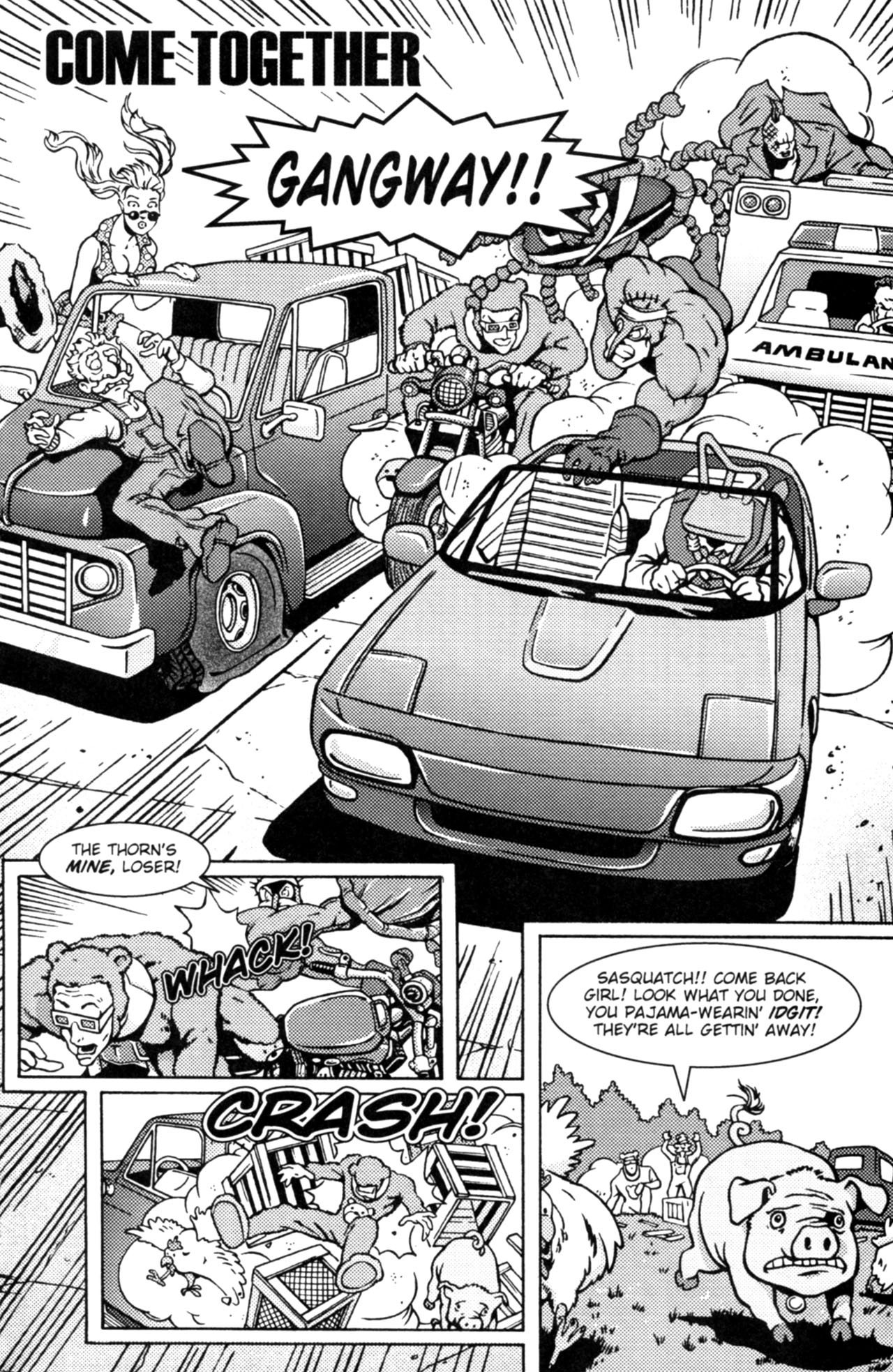 Read online The Tick and Arthur comic -  Issue #2 - 5