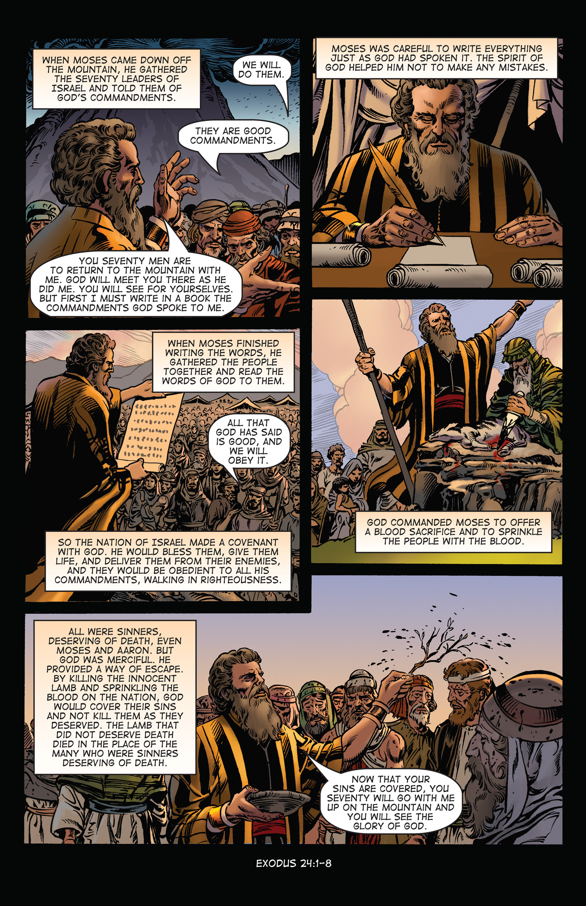 Read online The Kingstone Bible comic -  Issue #3 - 61