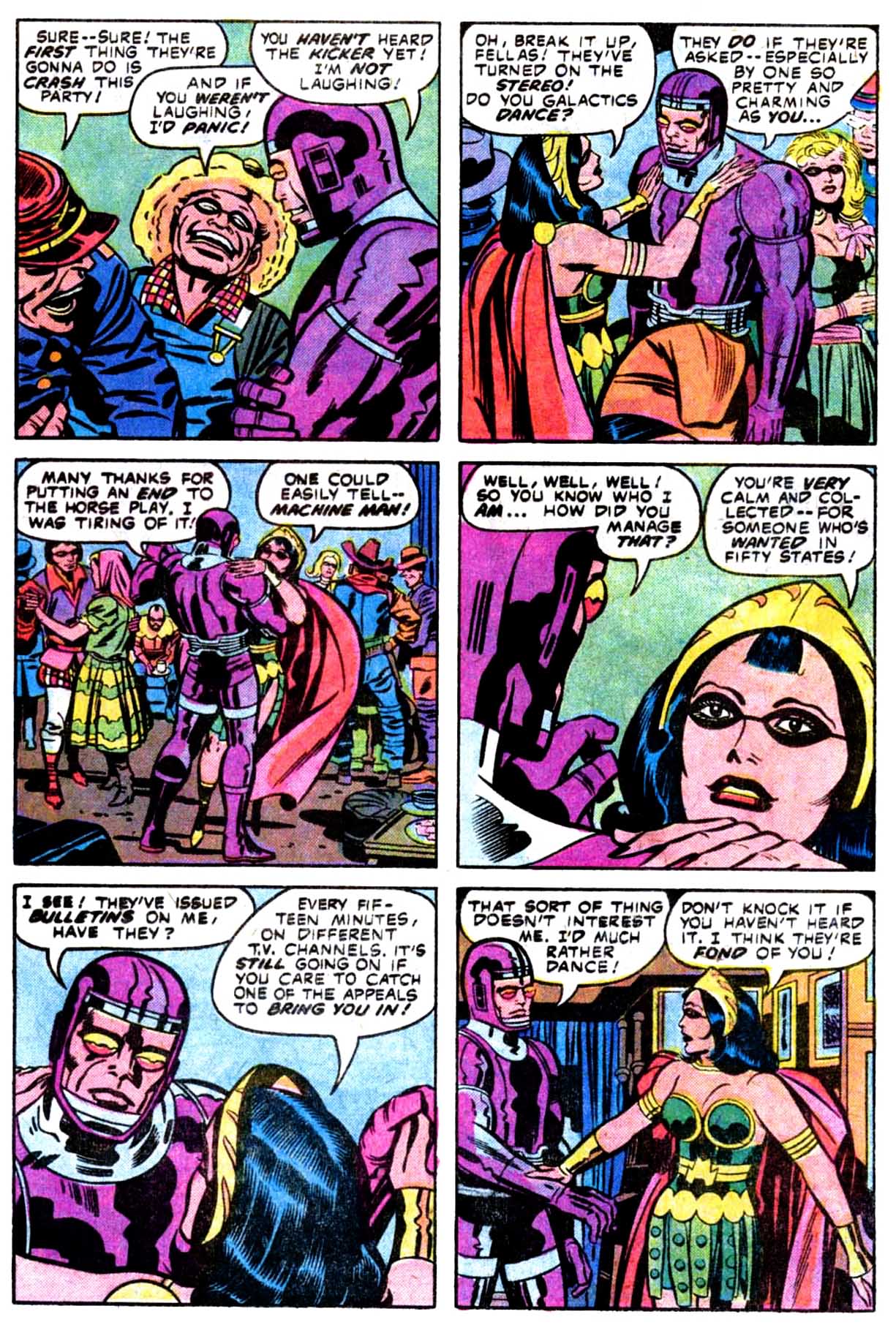 Read online Machine Man (1978) comic -  Issue #5 - 13