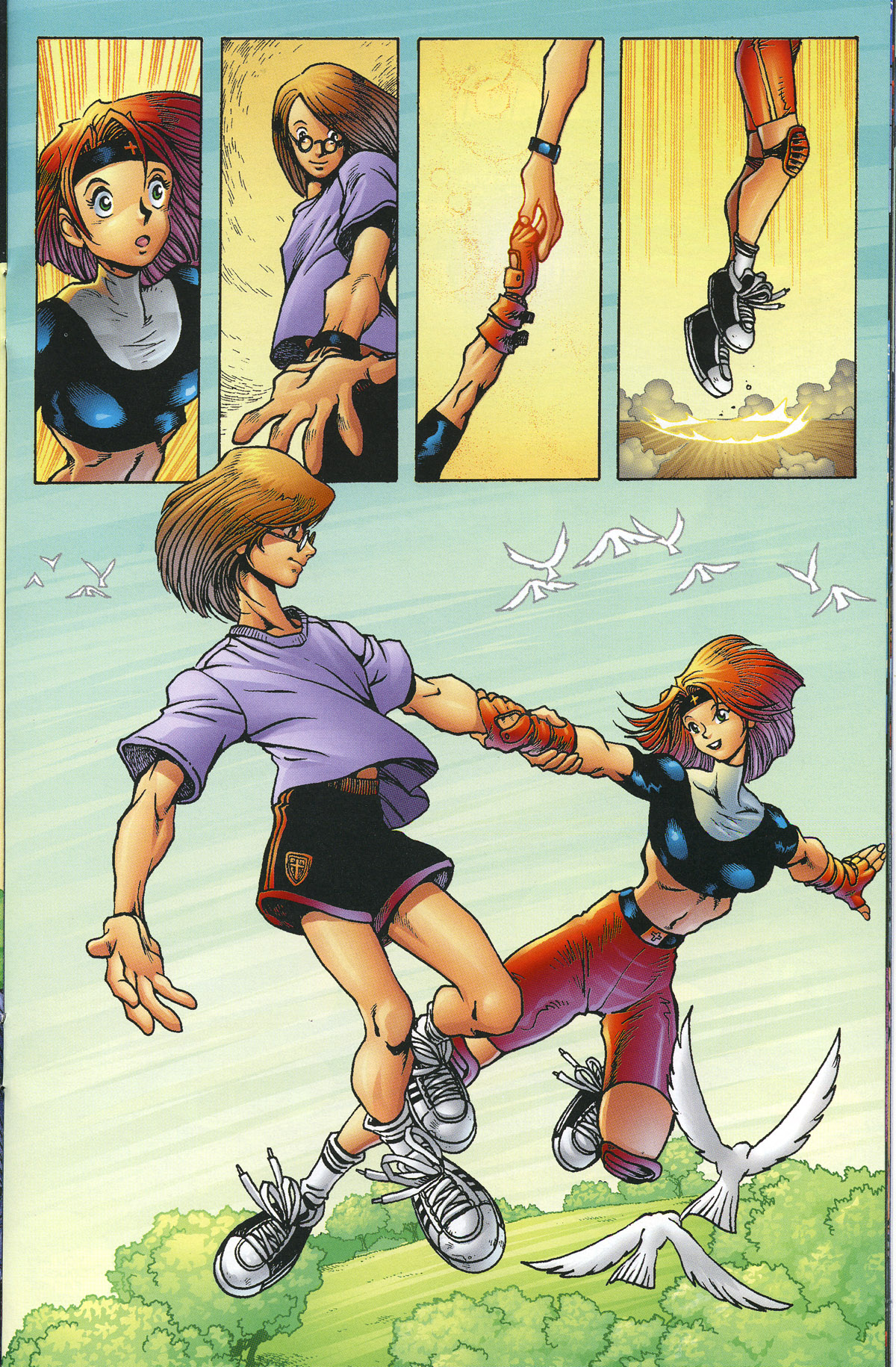 Read online Warrior Nun Areala: Resurrection comic -  Issue #1 - 16