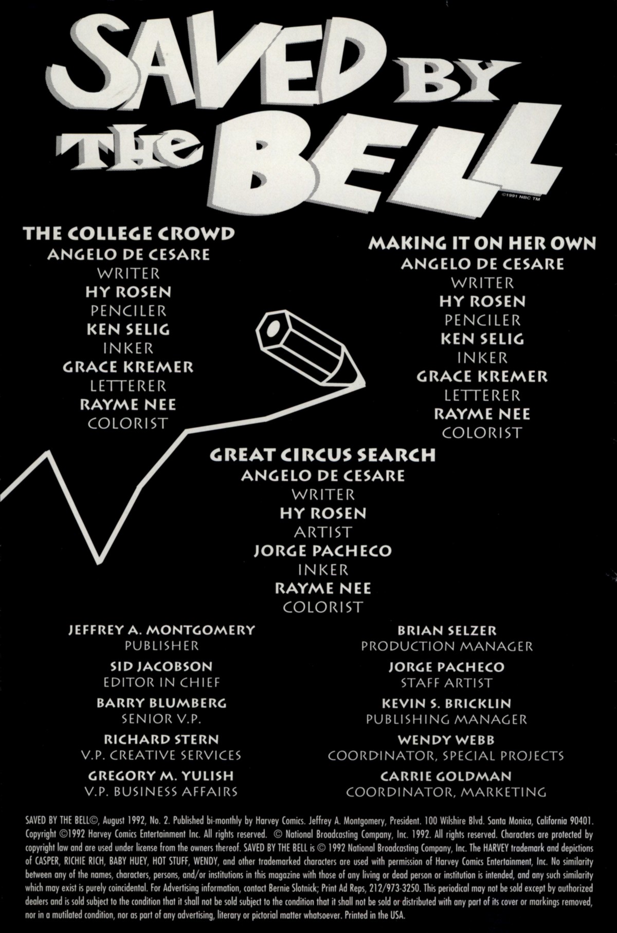 Read online Saved By The Bell comic -  Issue #2 - 2