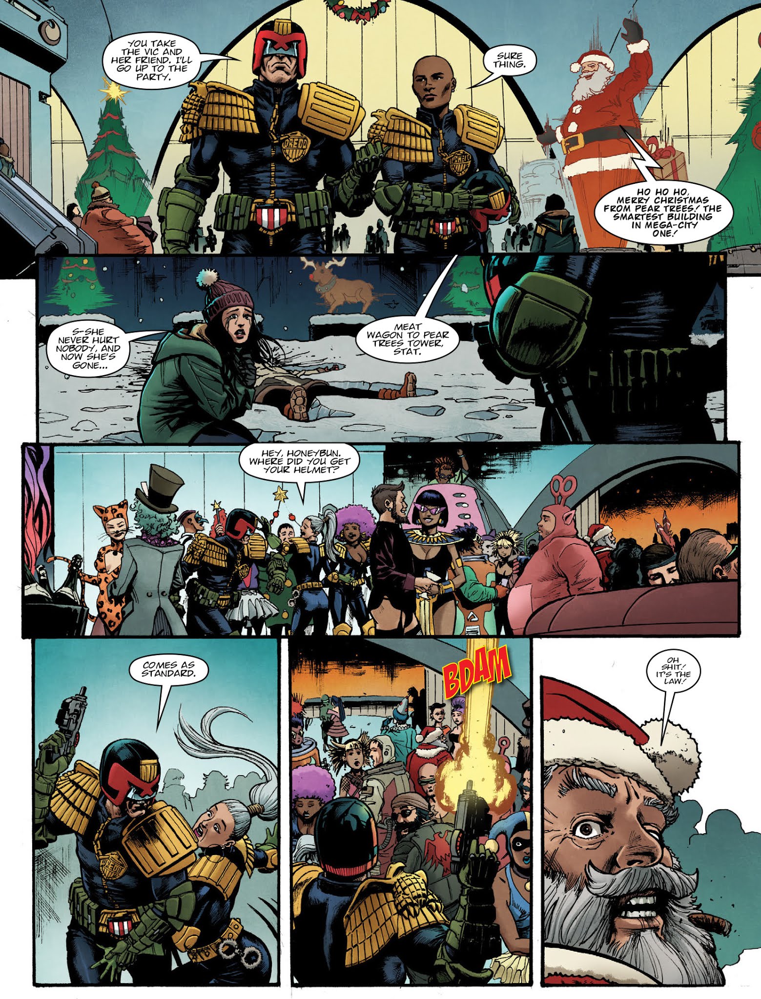 Read online Judge Dredd Megazine (Vol. 5) comic -  Issue #403 - 6