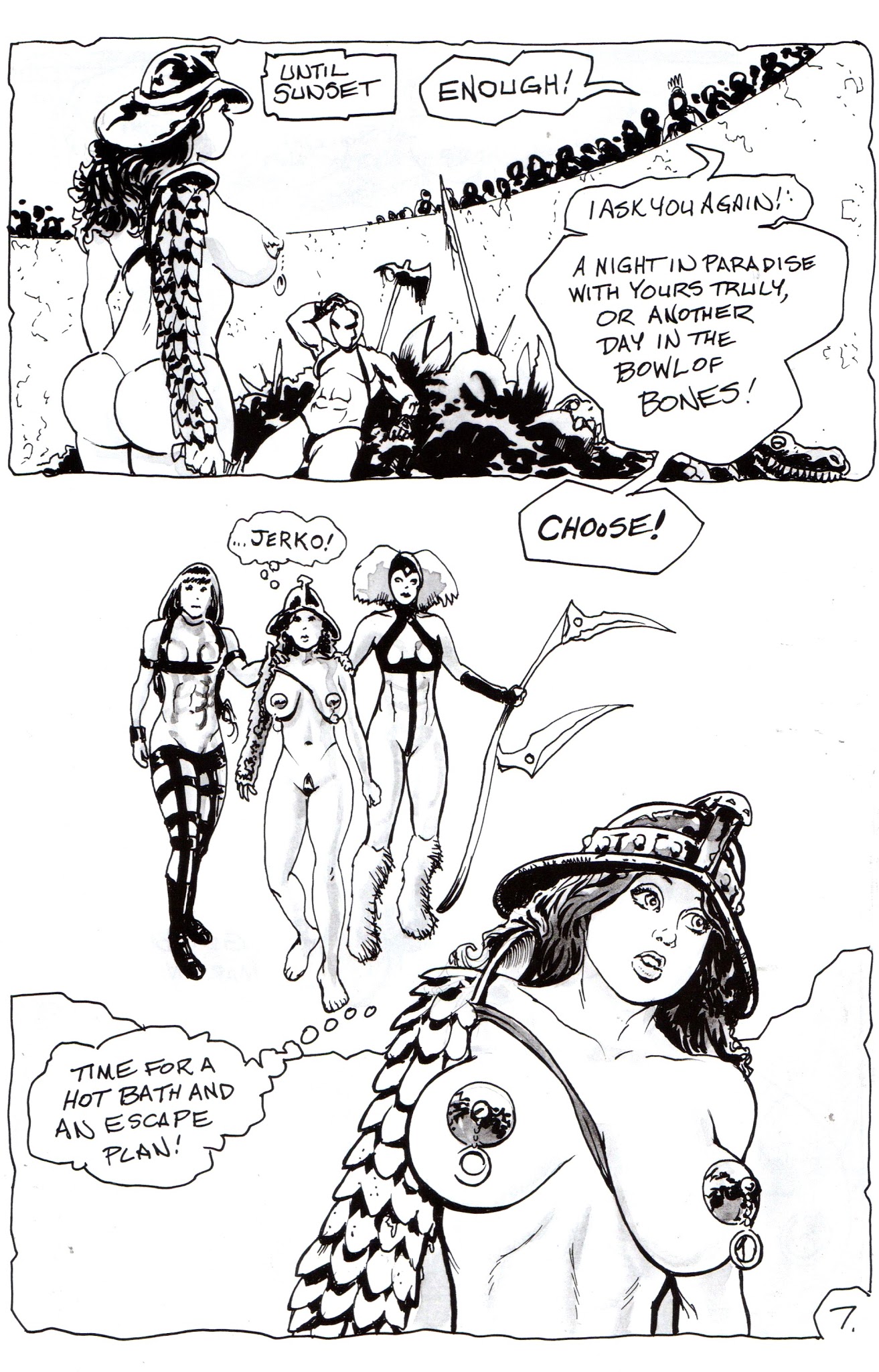 Read online Cavewoman: Oasis comic -  Issue #2 - 9