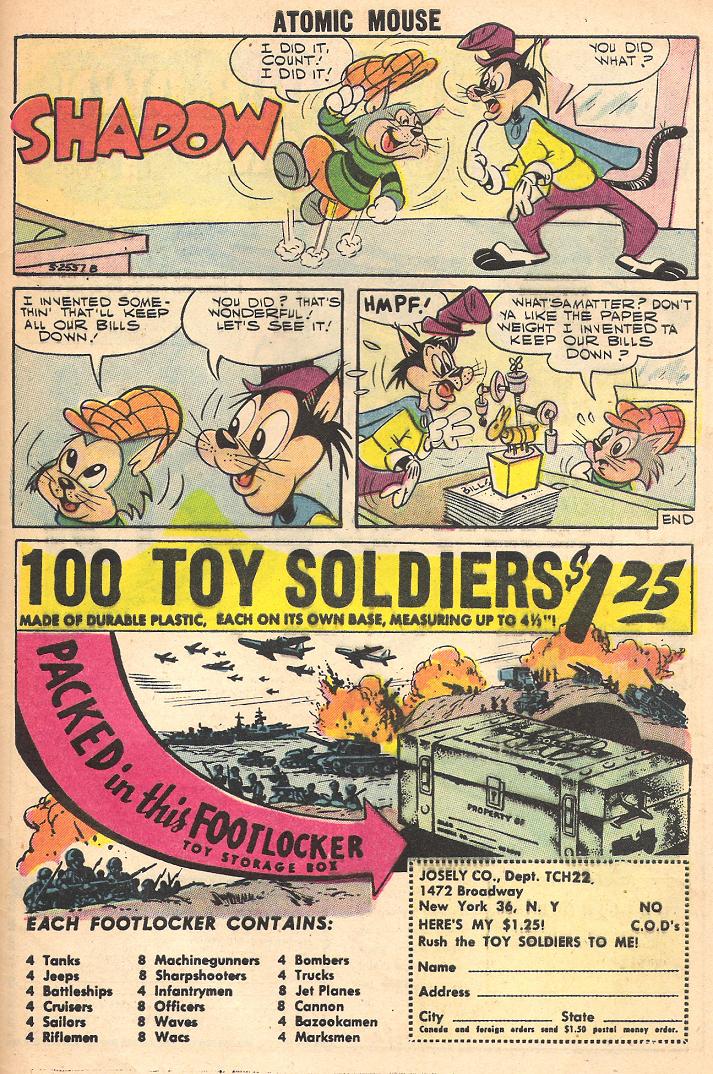 Read online Atomic Mouse comic -  Issue #25 - 33